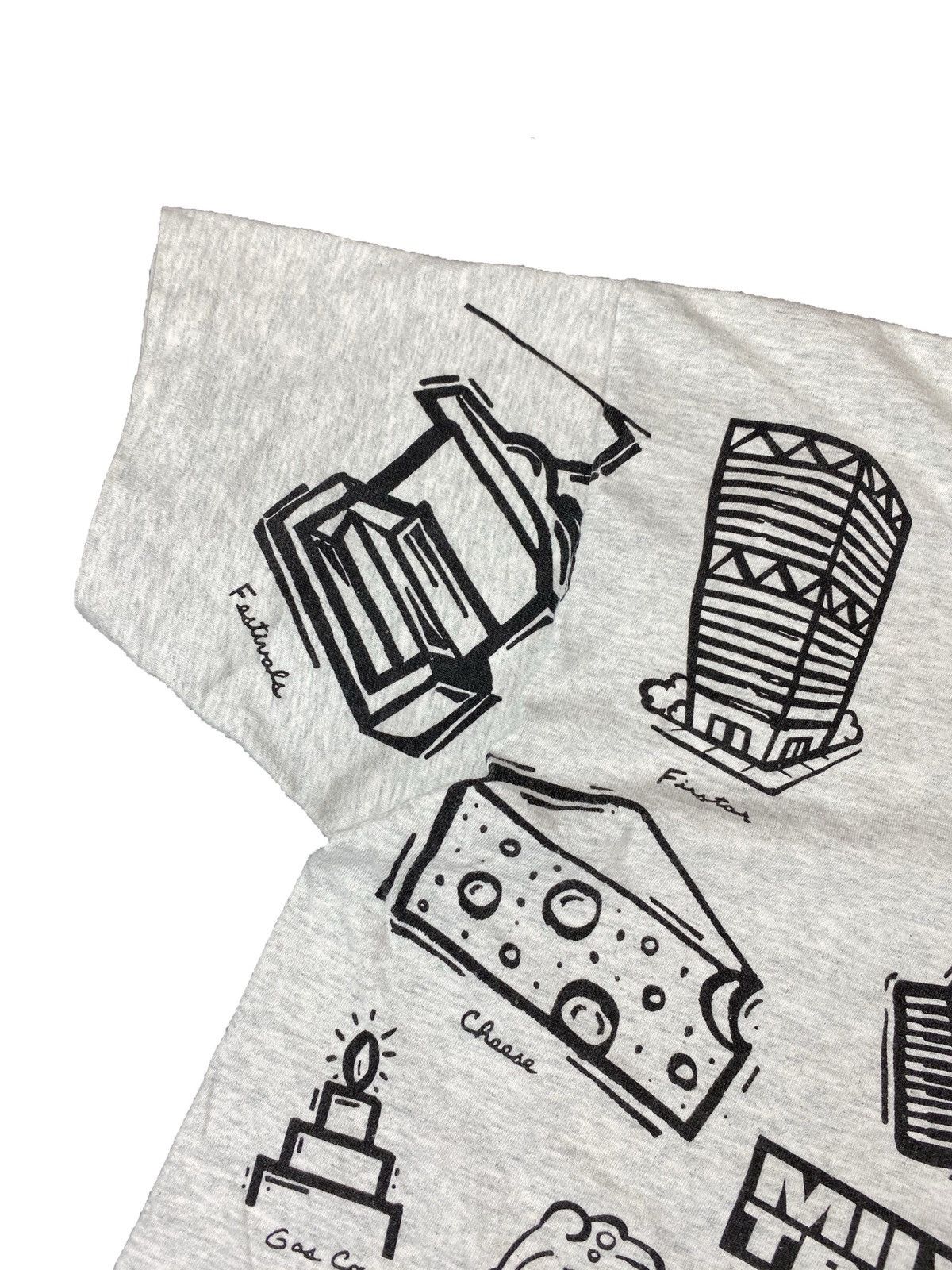 Vintage Vintage 90s Milwaukee traditions all over print AOP tee L Size US L / EU 52-54 / 3 - 6 Thumbnail