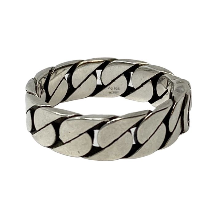 Gucci Gucci 925 Silver Wide Interlocking G Ring Grailed 8408