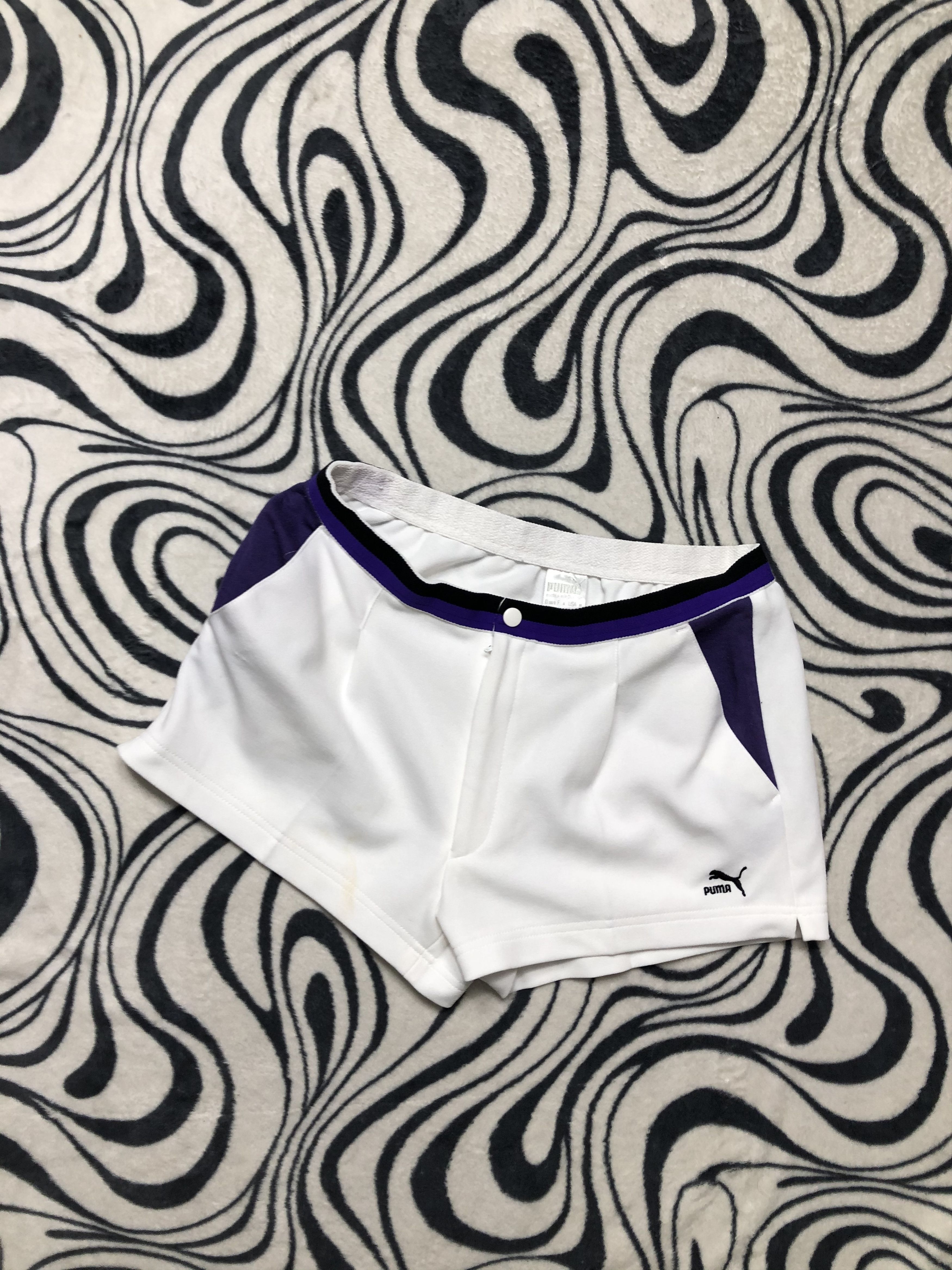 Puma × Vintage Puma 90s Vintage Mens Tennis Shorts Size US 32 / EU 48 - 1 Thumbnail
