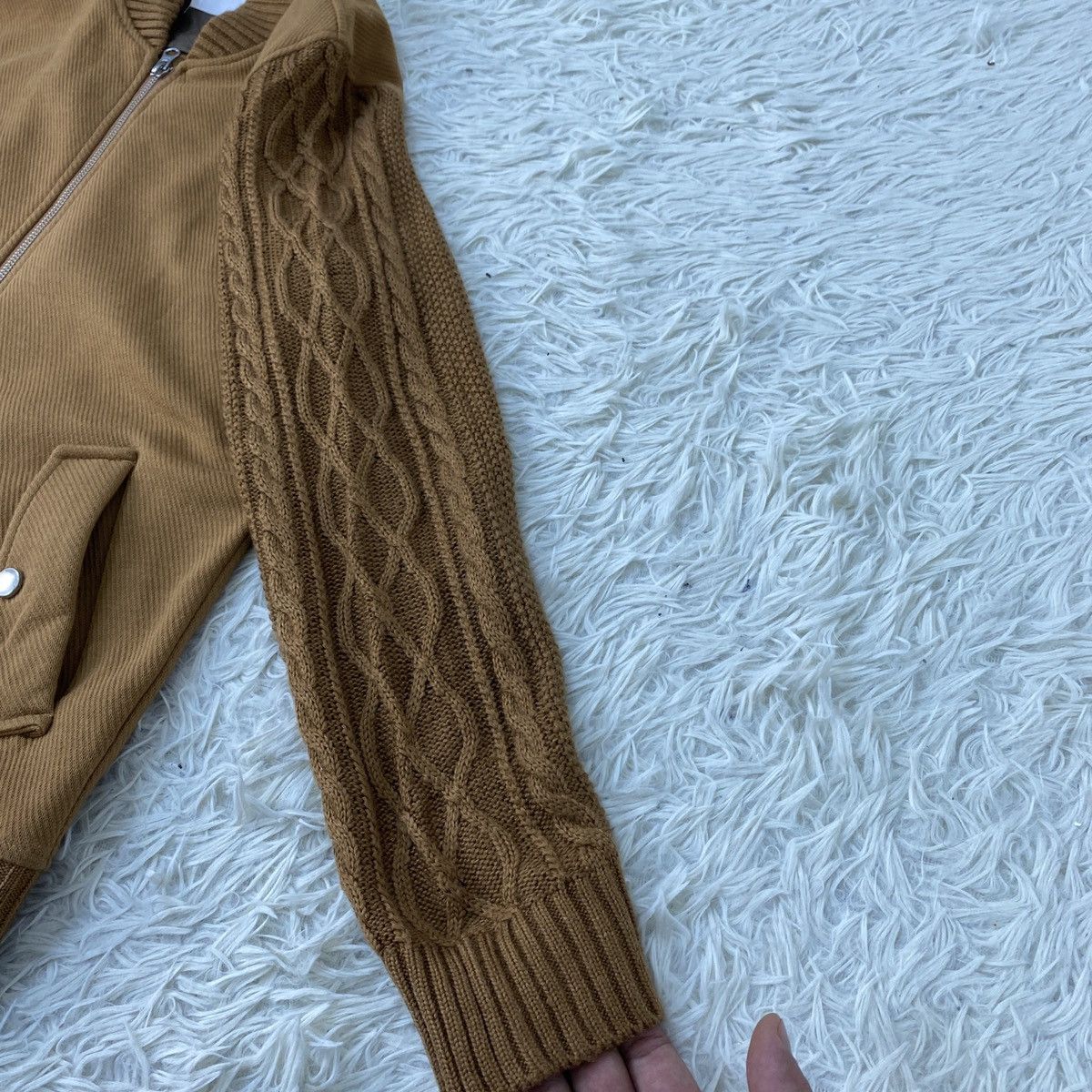 Takeo Kikuchi Japanese TK Shop Jumper Knitted Bomber Jacket Size US M / EU 48-50 / 2 - 14 Thumbnail
