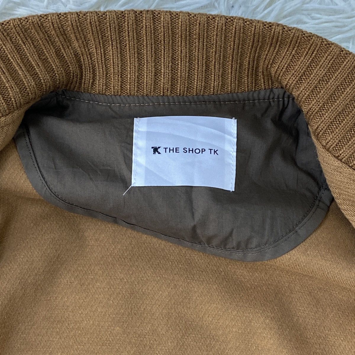 Takeo Kikuchi Japanese TK Shop Jumper Knitted Bomber Jacket Size US M / EU 48-50 / 2 - 17 Thumbnail