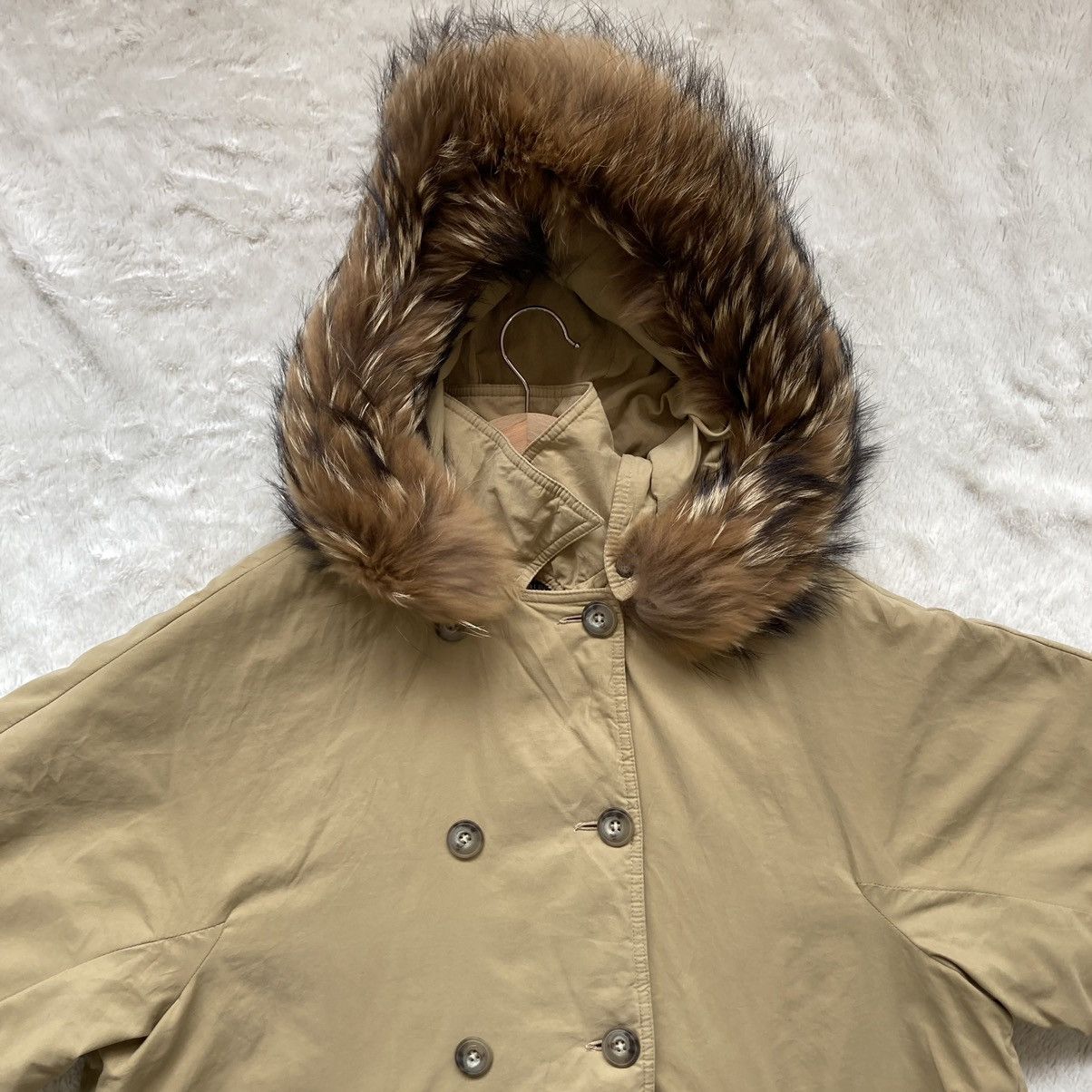 Max Mara 🔥LAST PRICE🔥 Max Mara Adjustable Fur Hoodie Size M / US 6-8 / IT 42-44 - 3 Thumbnail