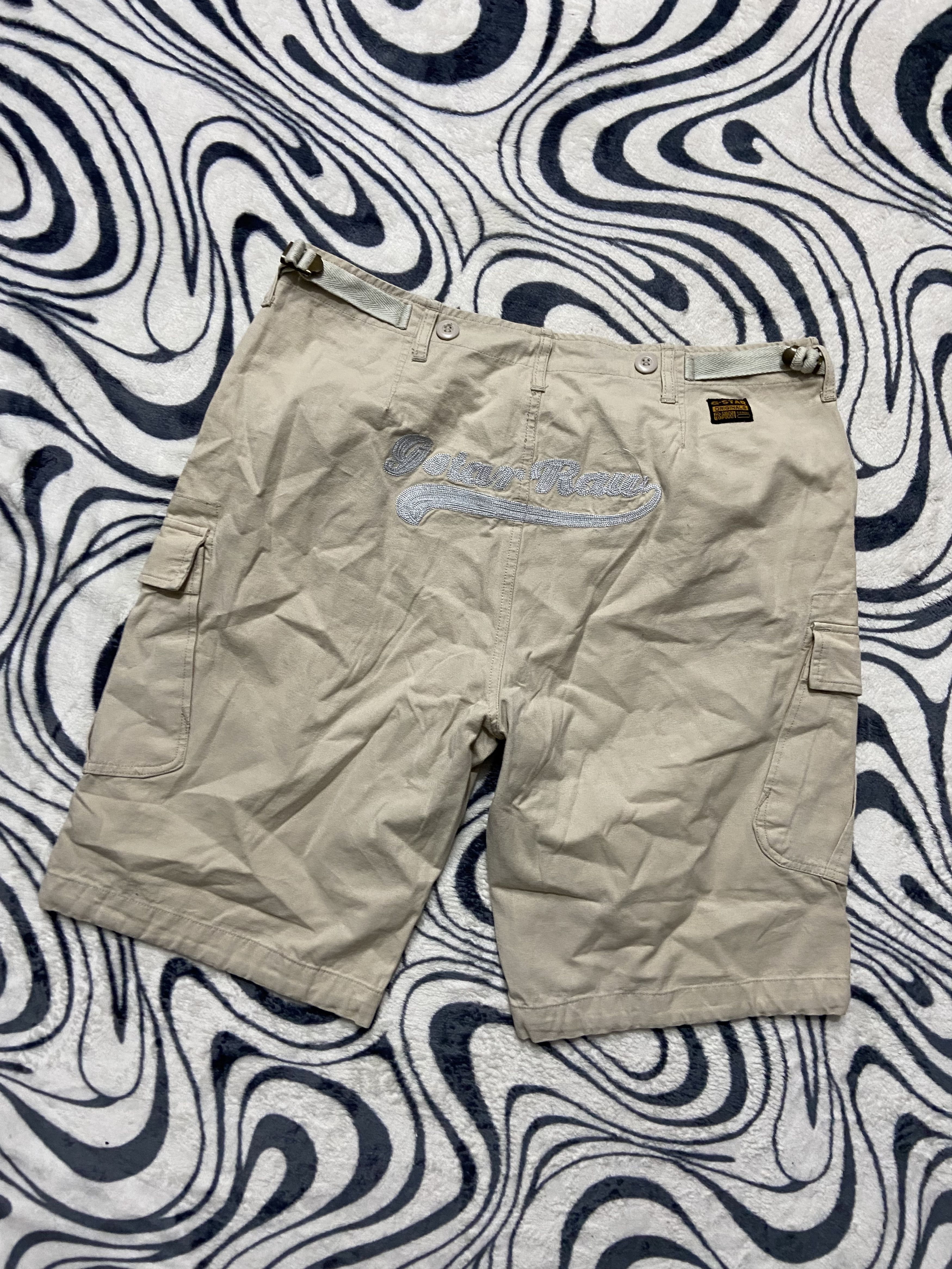 G-Star G Star Raw Mens Cargo Shorts Size US 34 / EU 50 - 2 Thumbnail