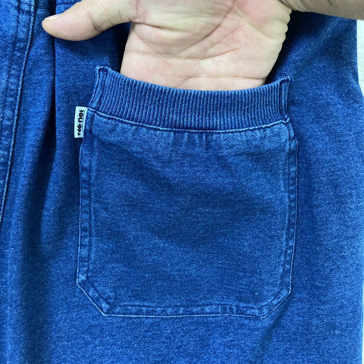 Ne-Net Ne-net Indigo Dye Denim Jeans By Issey Miyake Size US 35 - 12 Thumbnail