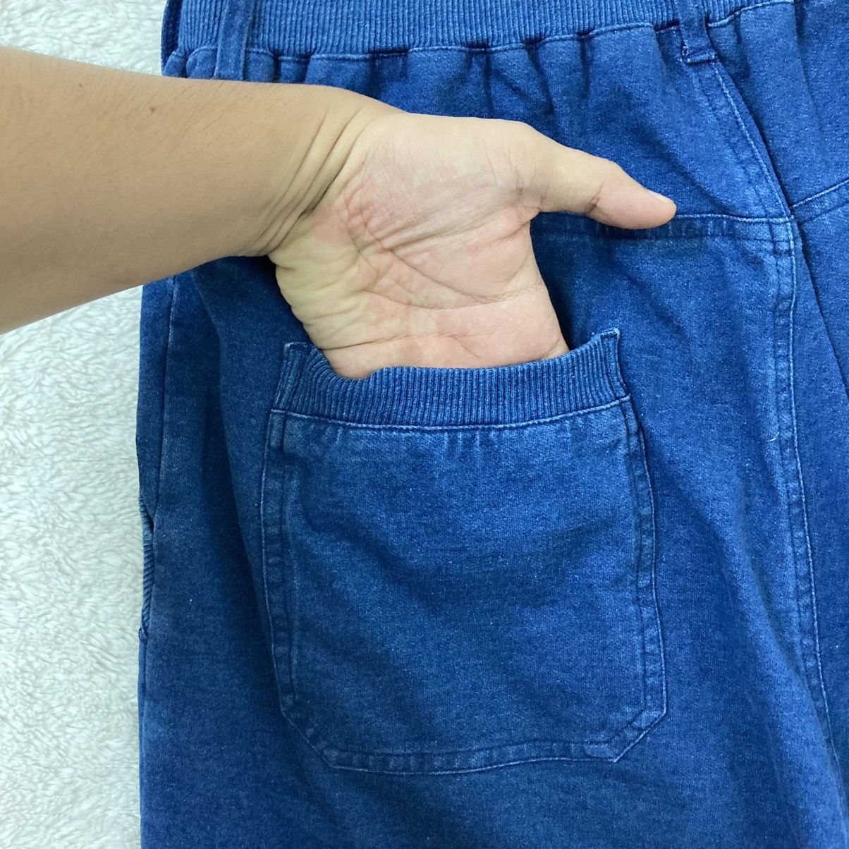 Ne-Net Ne-net Indigo Dye Denim Jeans By Issey Miyake Size US 35 - 11 Thumbnail