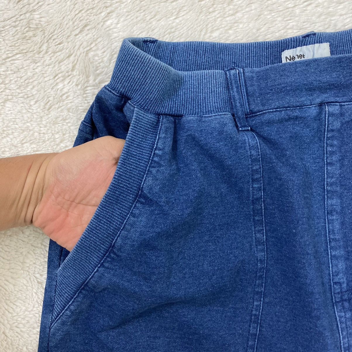 Ne-Net Ne-net Indigo Dye Denim Jeans By Issey Miyake Size US 35 - 6 Thumbnail