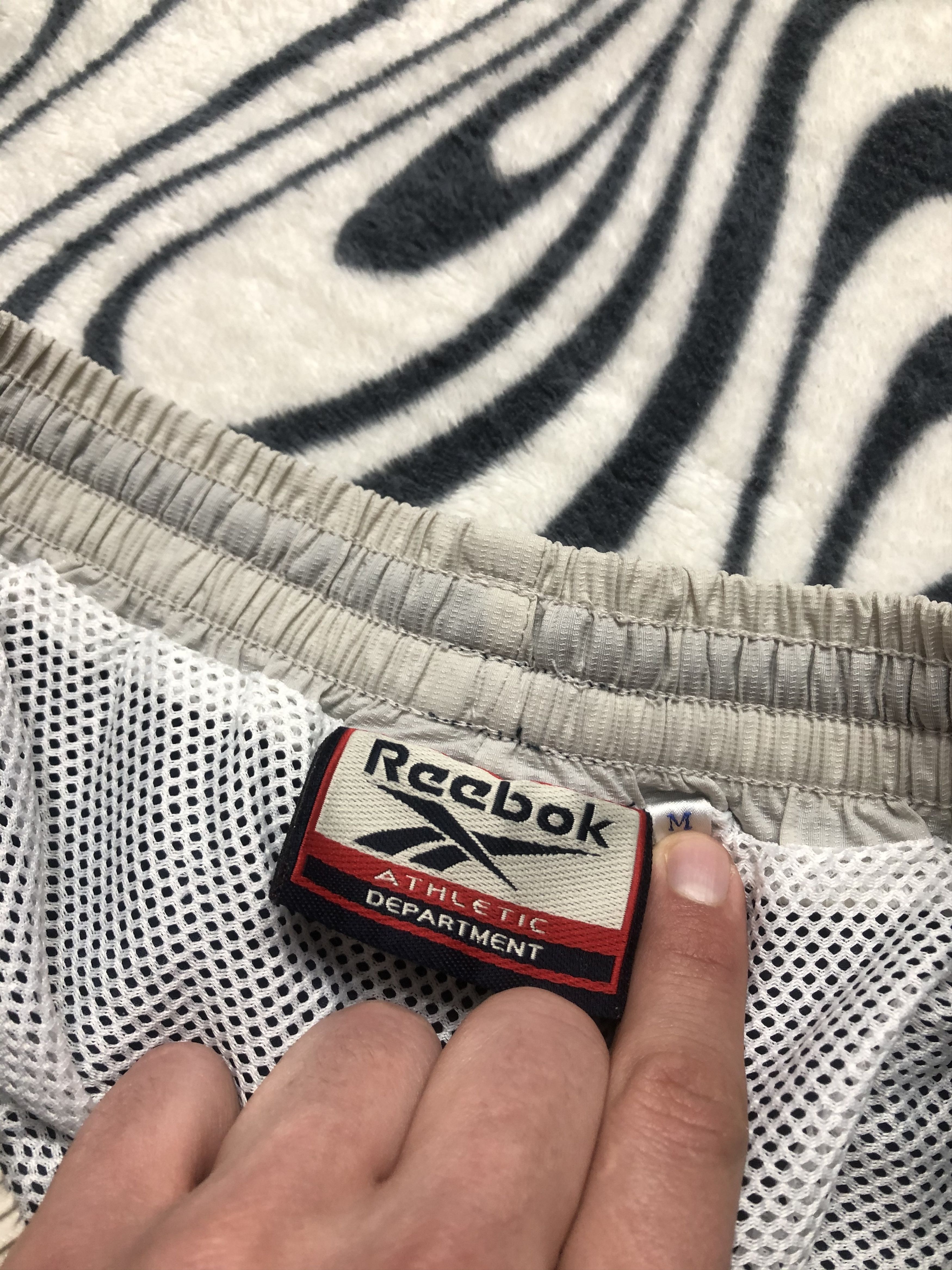 Reebok × Vintage Reebok Vintage Mens Nylon Pants Y2K Size US 32 / EU 48 - 6 Thumbnail