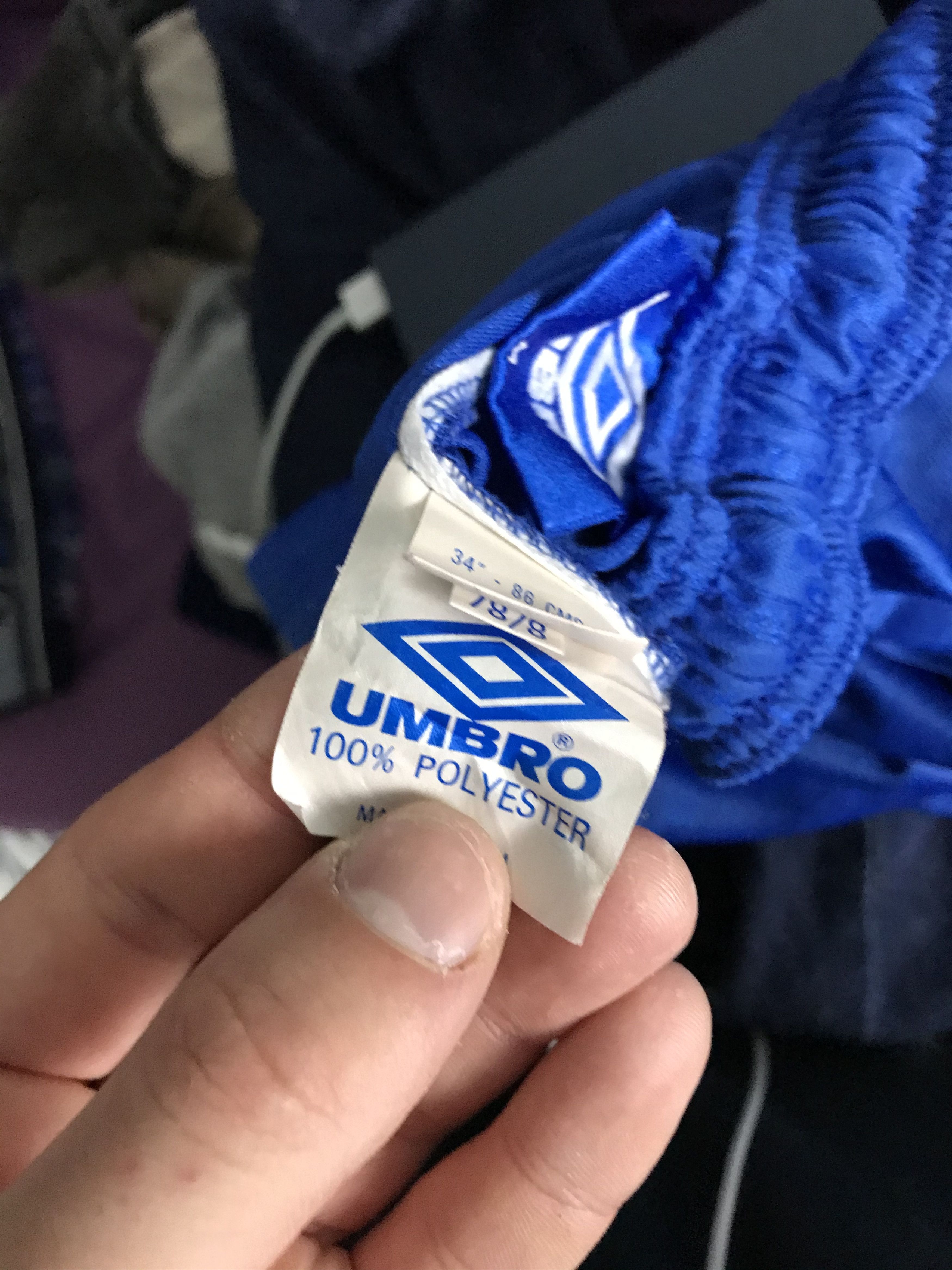 Umbro × Vintage Umbro vintage monogram logo shorts Size US 36 / EU 52 - 5 Thumbnail