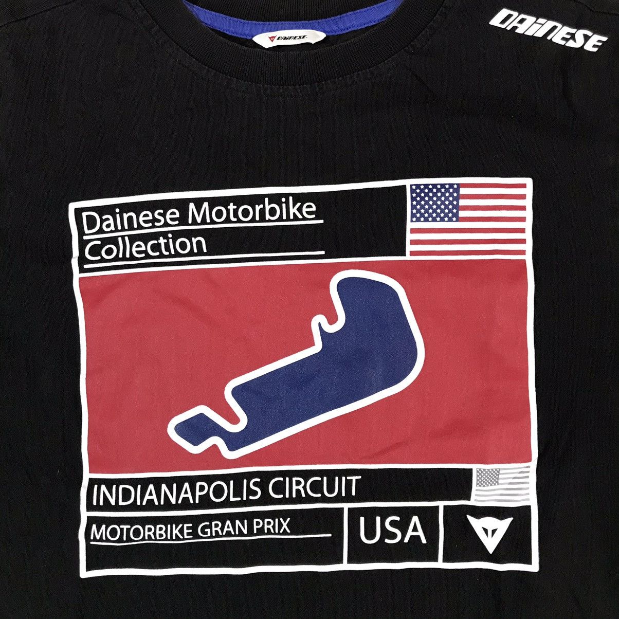 Dainese × Vintage Vintage Dainese Black T-Shirt Size M Size US M / EU 48-50 / 2 - 3 Thumbnail