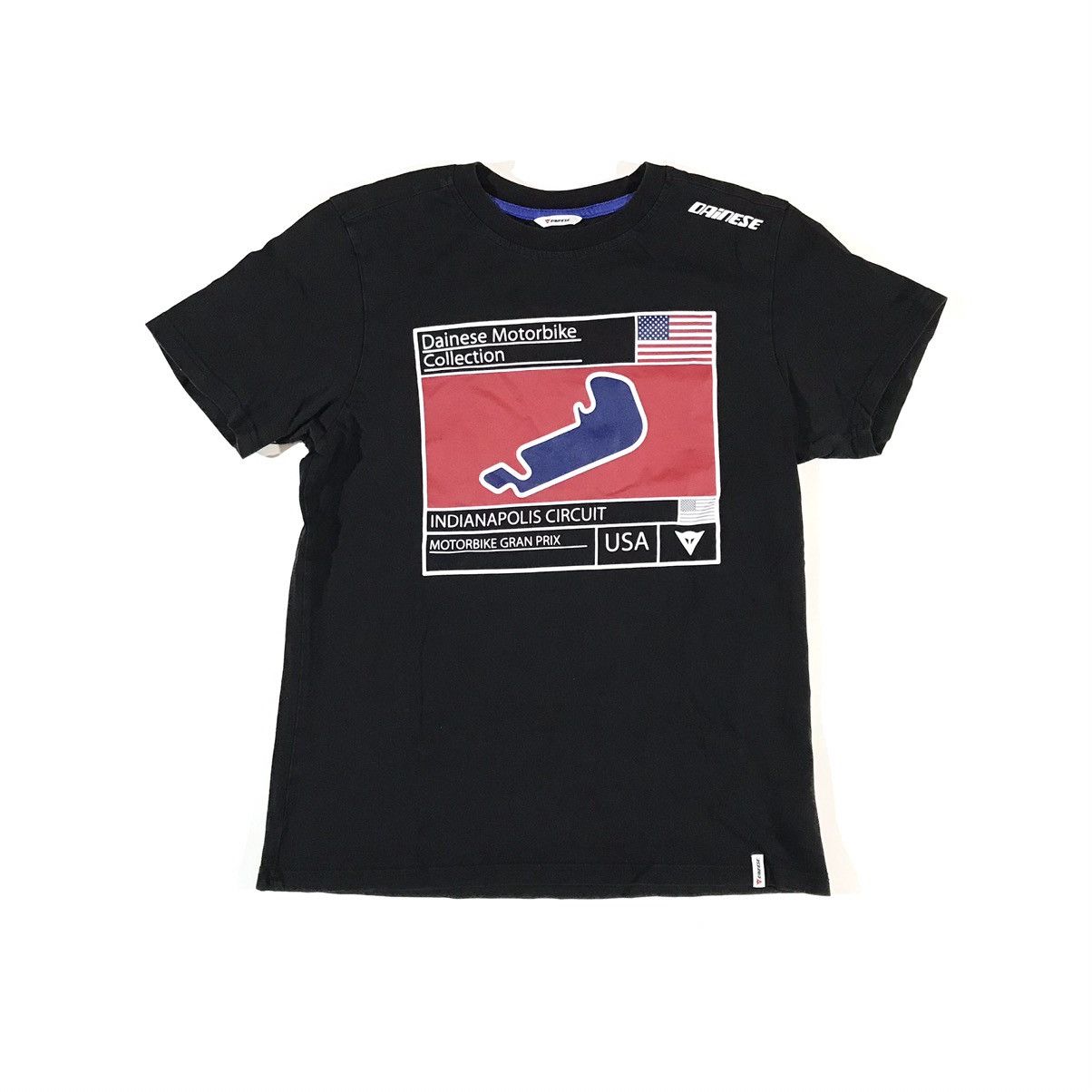 Dainese × Vintage Vintage Dainese Black T-Shirt Size M Size US M / EU 48-50 / 2 - 2 Thumbnail