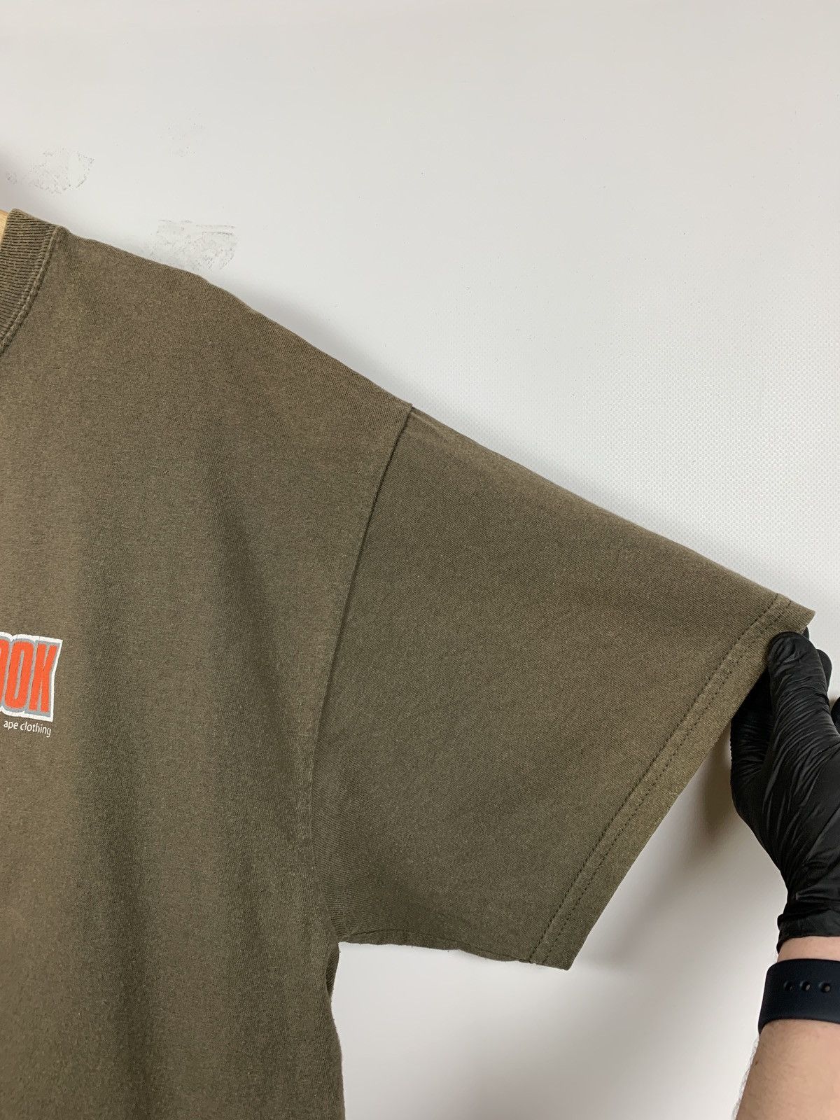 Vintage Vintage Ape Ready Steady Cook Skateboard Faded Khaki T-Shirt Size US XL / EU 56 / 4 - 9 Thumbnail