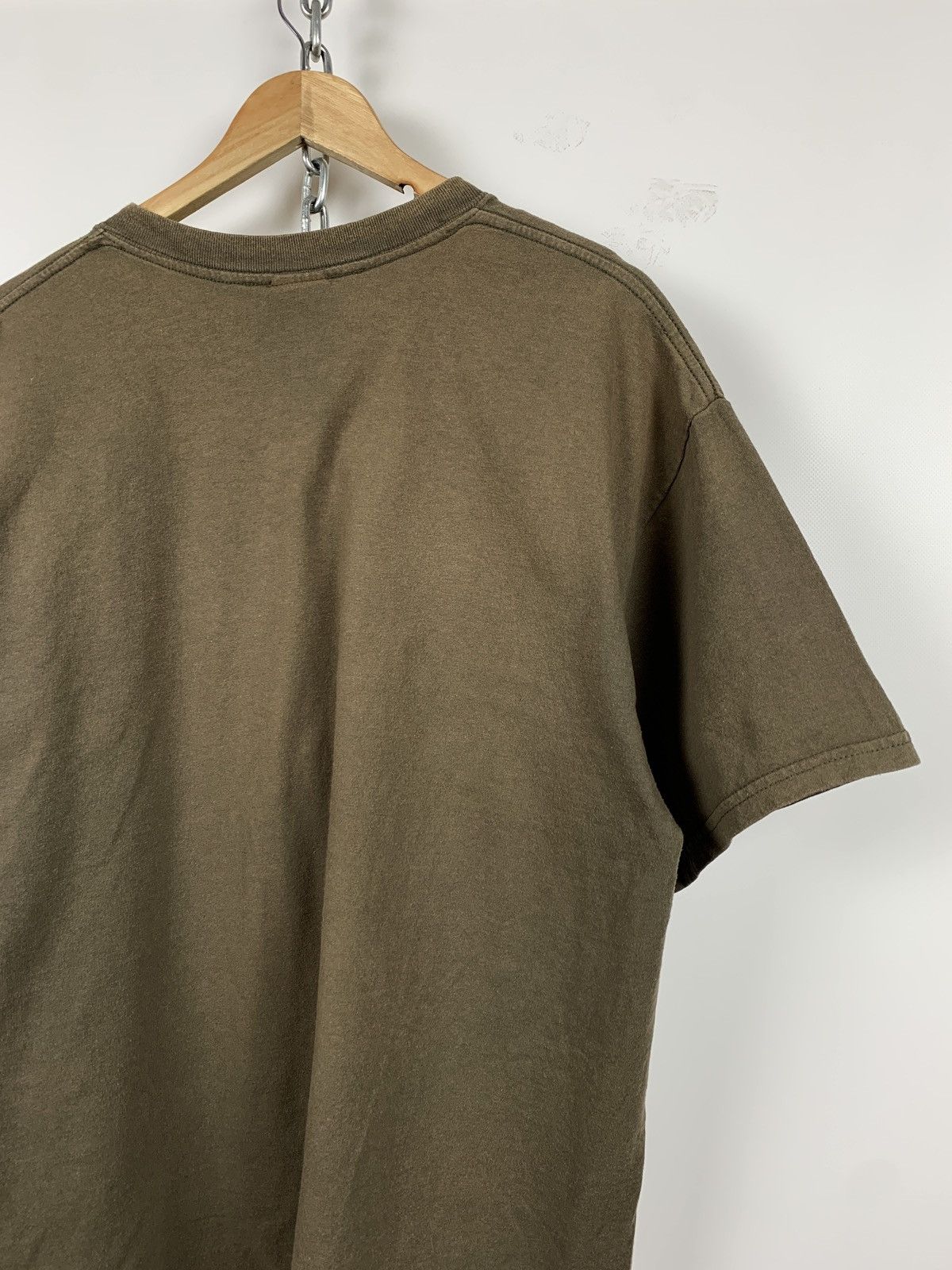 Vintage Vintage Ape Ready Steady Cook Skateboard Faded Khaki T-Shirt Size US XL / EU 56 / 4 - 12 Thumbnail