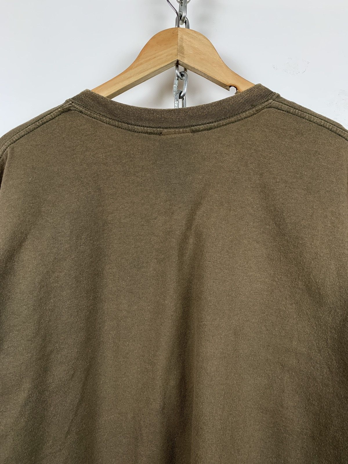 Vintage Vintage Ape Ready Steady Cook Skateboard Faded Khaki T-Shirt Size US XL / EU 56 / 4 - 13 Thumbnail