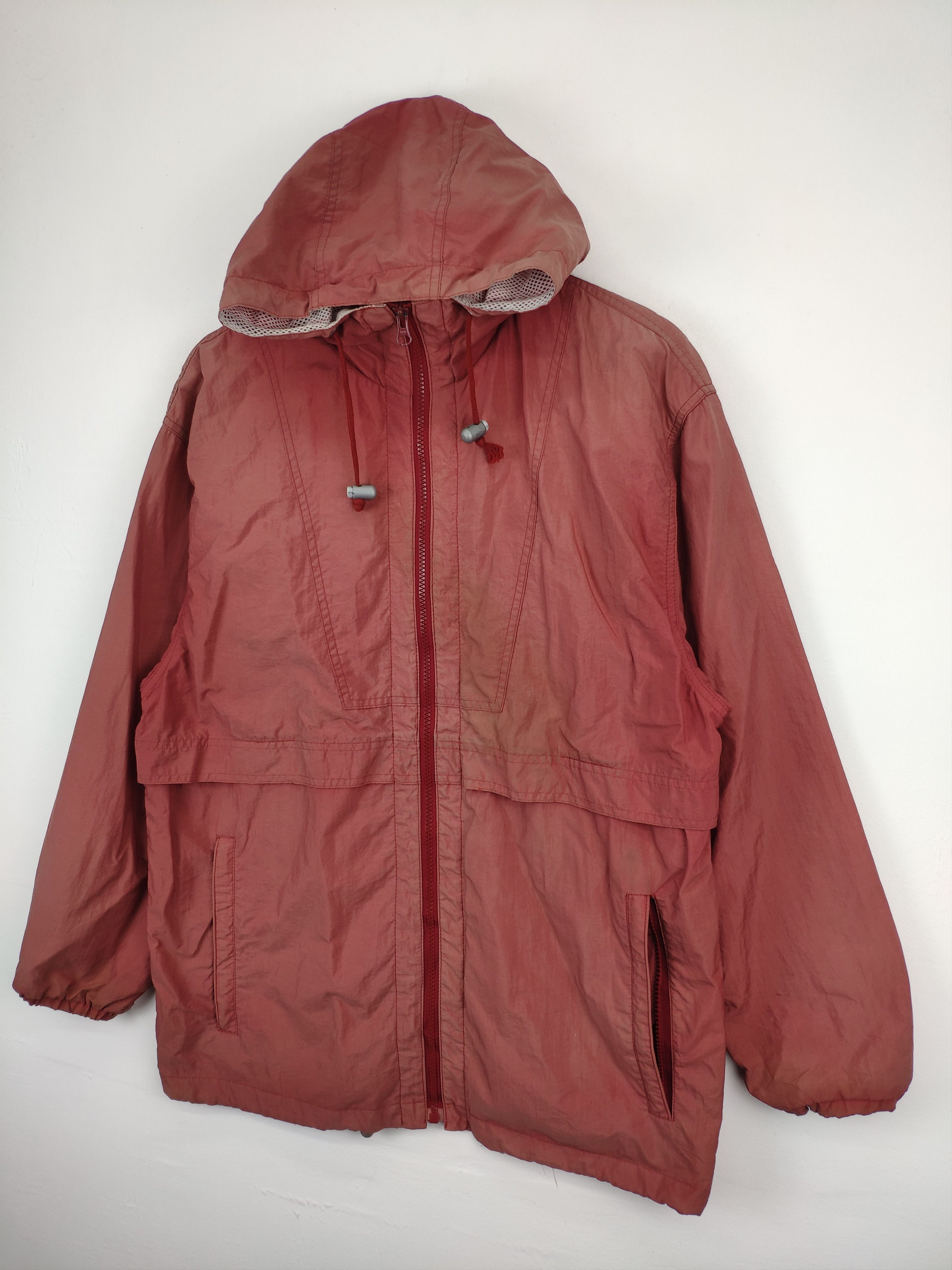 Vintage Vintage 90s Lucky Strike Windbreaker Hoodie Jacket Sun Faded Size US M / EU 48-50 / 2 - 6 Thumbnail