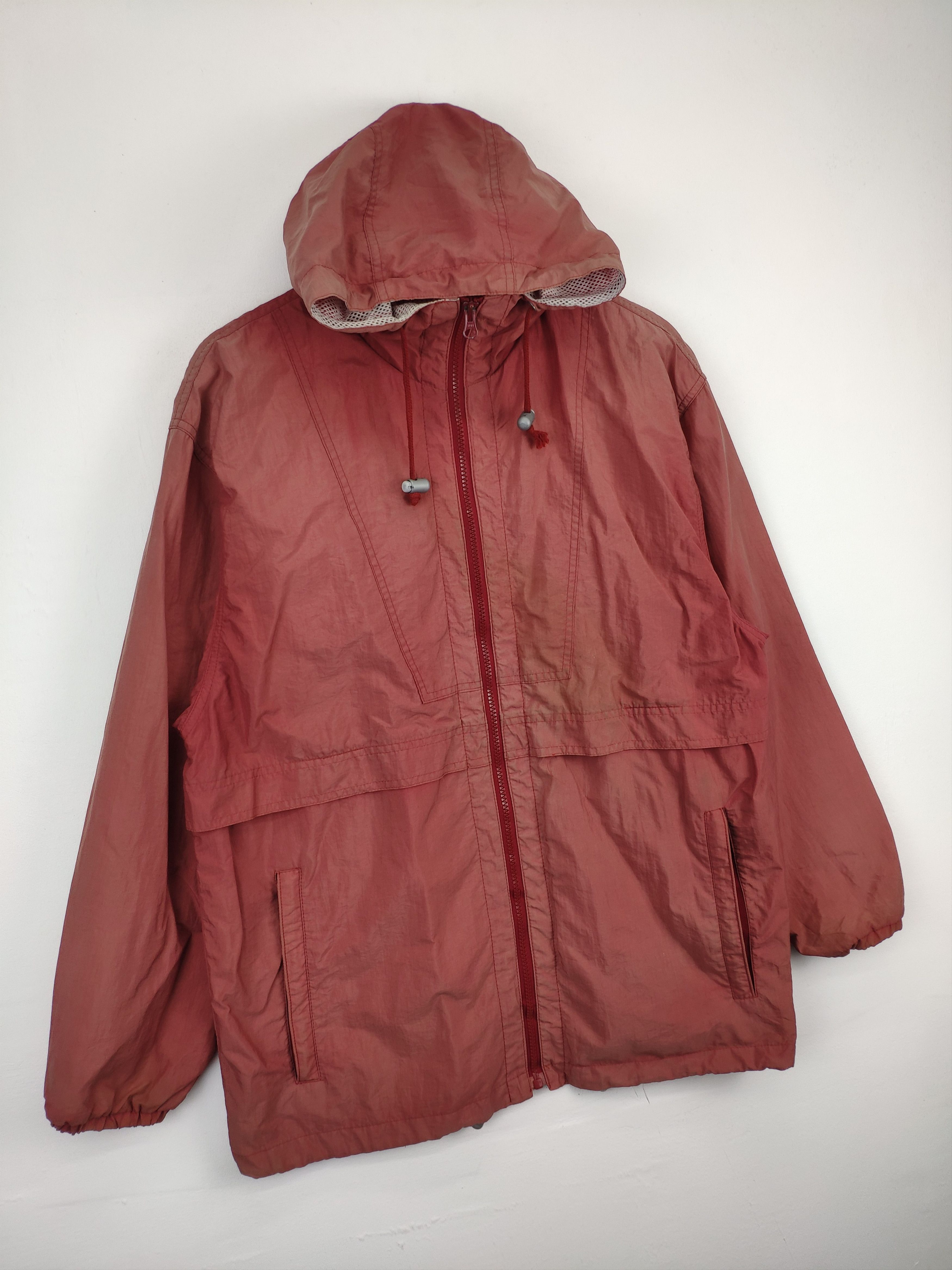 Vintage Vintage 90s Lucky Strike Windbreaker Hoodie Jacket Sun Faded Size US M / EU 48-50 / 2 - 7 Thumbnail