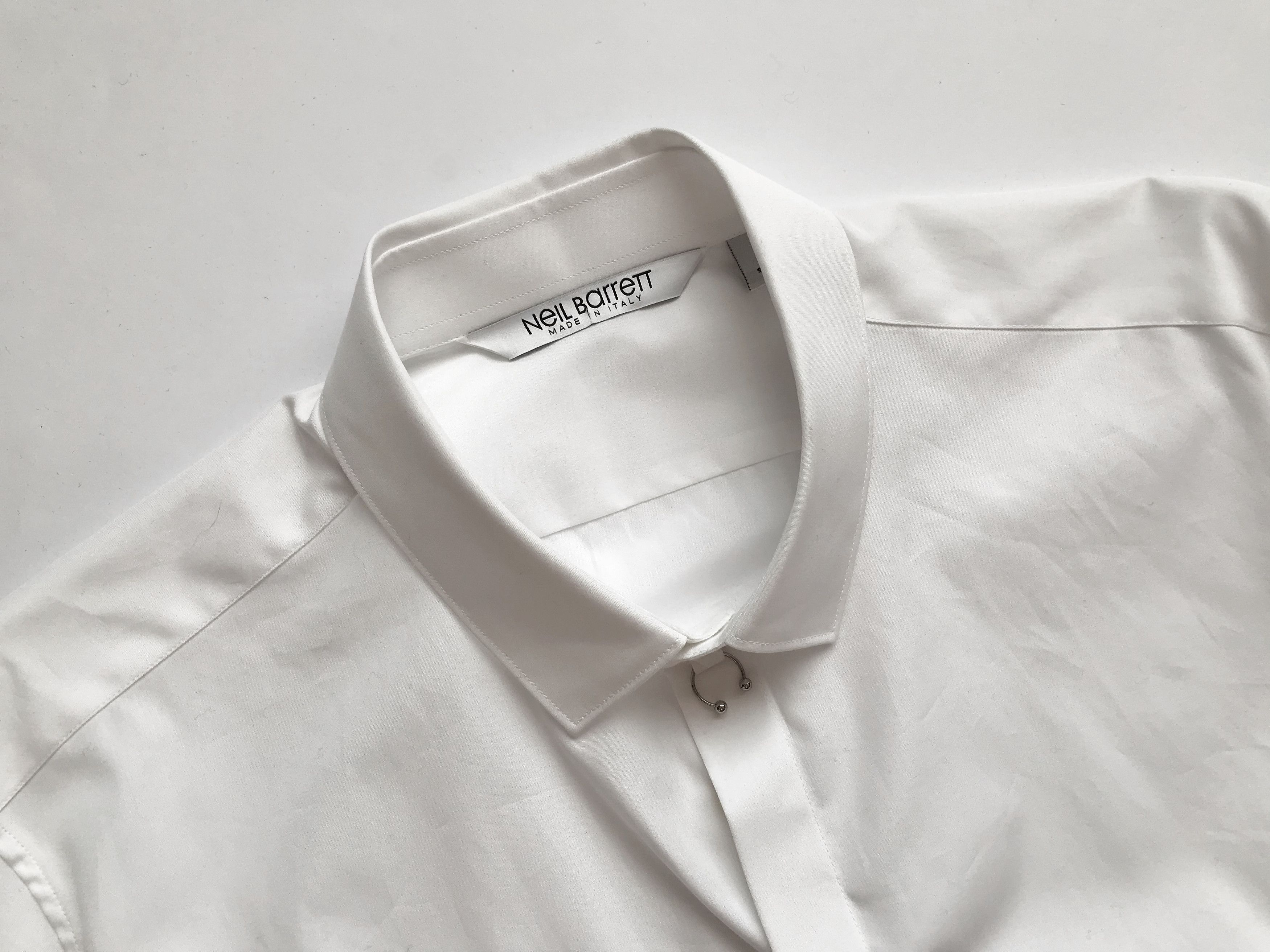 Neil Barrett FW18 Neil Barrett piercing/lightning bolt shirt Size US L / EU 52-54 / 3 - 2 Thumbnail