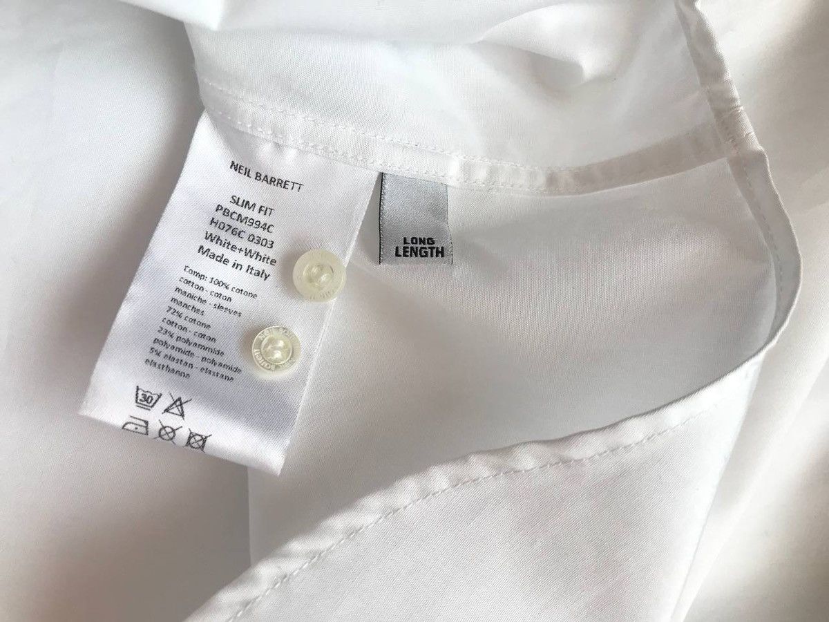 Neil Barrett FW18 Neil Barrett piercing/lightning bolt shirt Size US L / EU 52-54 / 3 - 8 Thumbnail