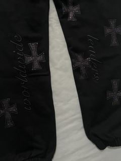 Unknown London Rhinestone Joggers | Grailed