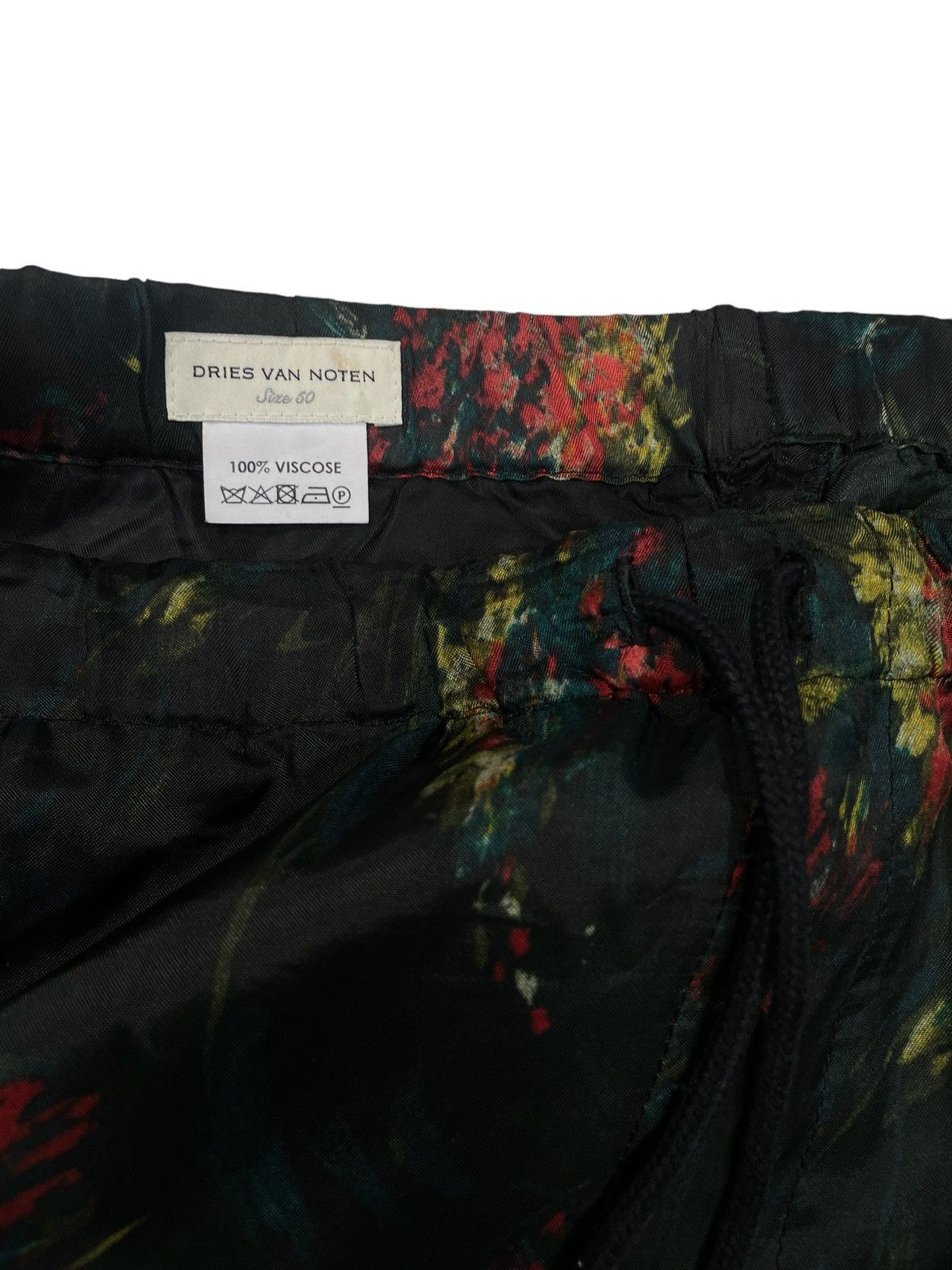 Dries Van Noten Dries Van Noten abstract print trouser Size US 34 / EU 50 - 2 Thumbnail