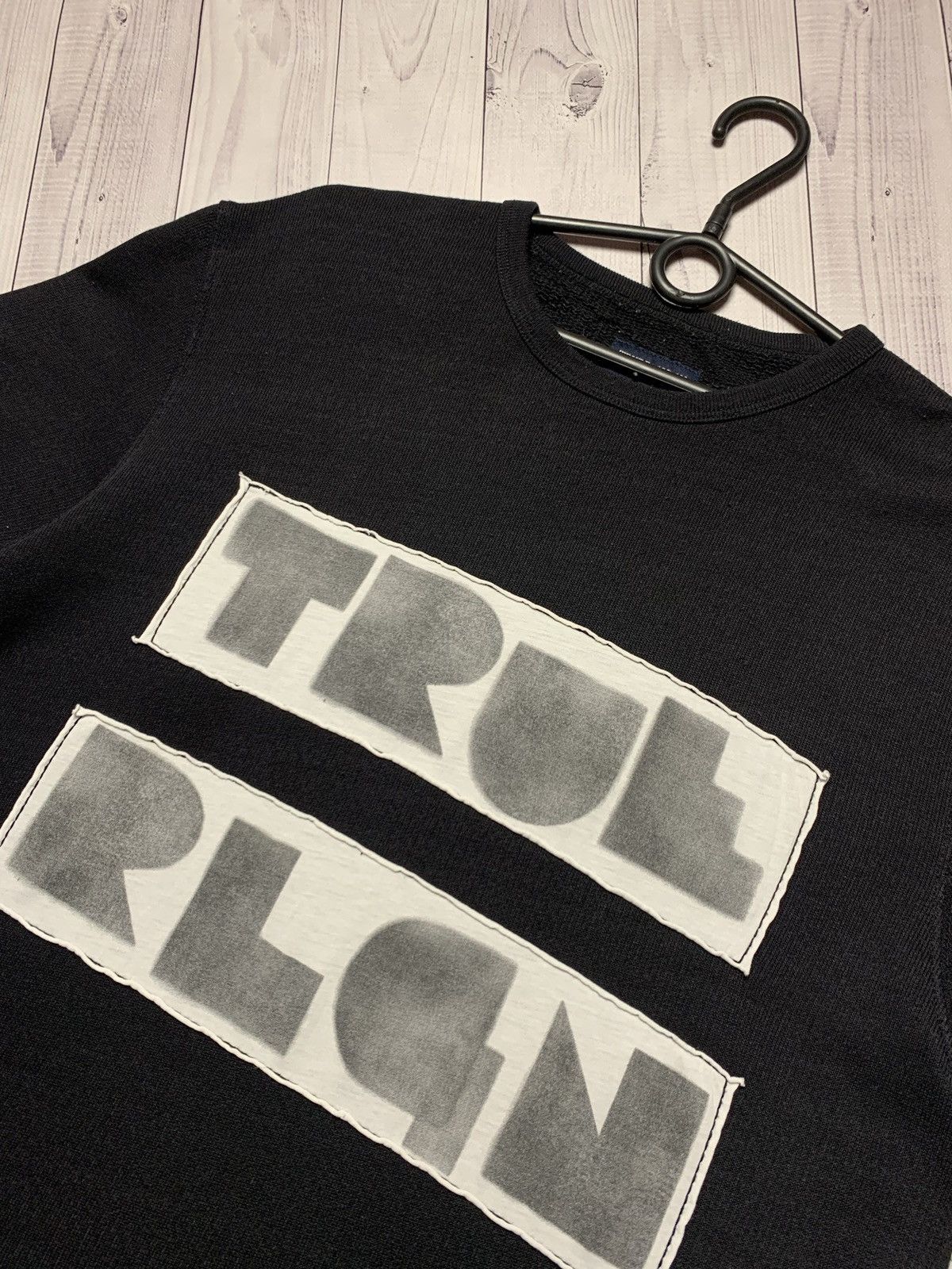 Japanese Brand × True Religion Vintage True Religion sweat tee big logo size L rare Size US L / EU 52-54 / 3 - 3 Thumbnail
