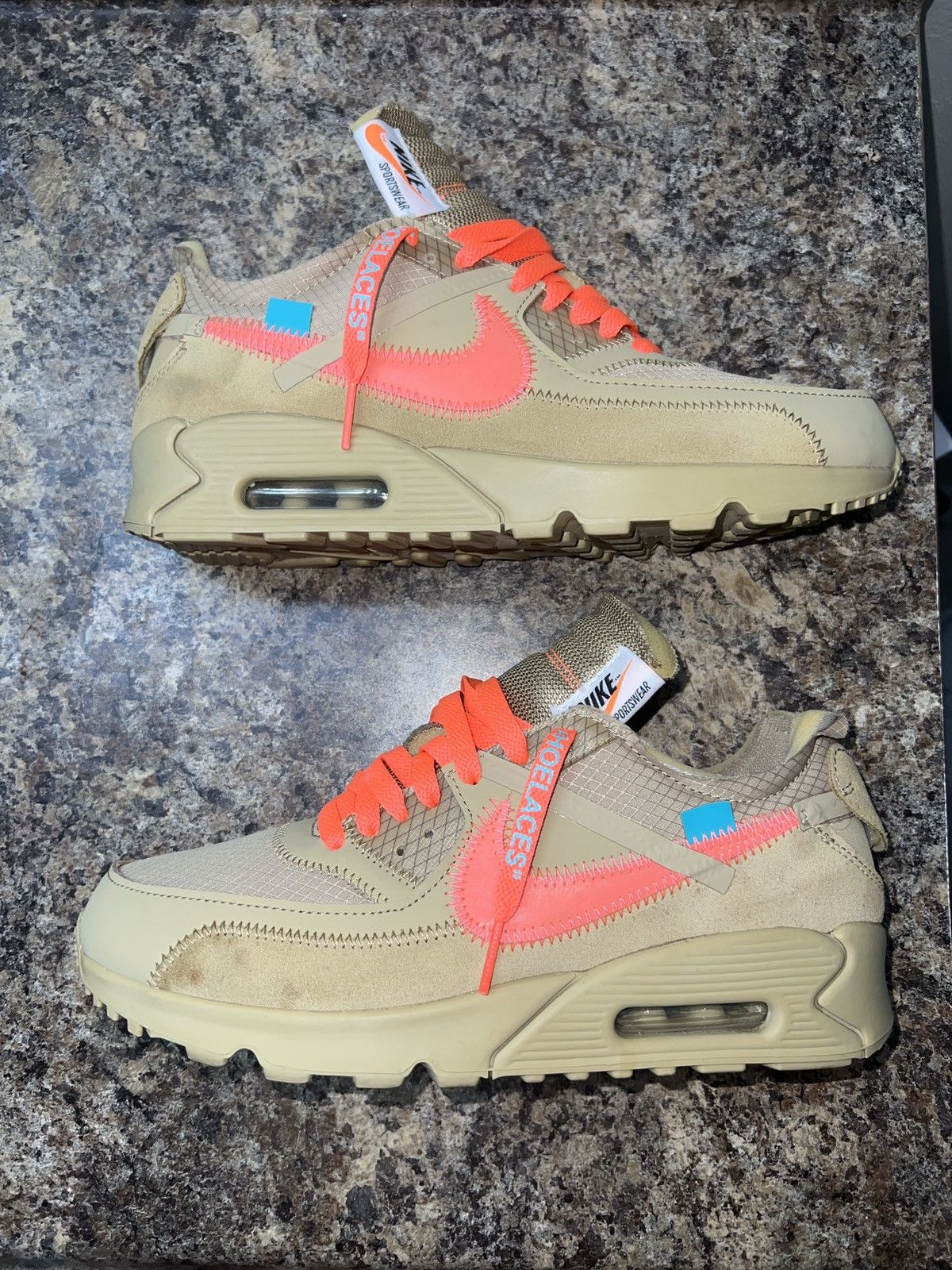 nike off white desert ore