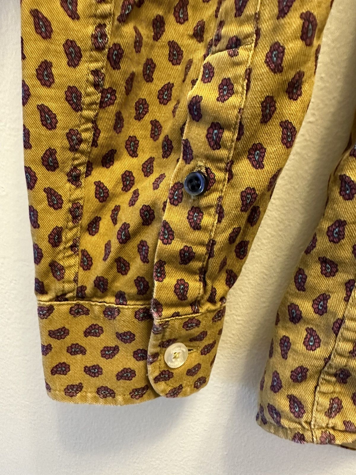 Libertine-Libertine 400$ Libertine Paisley print monogram shirt button up Size US M / EU 48-50 / 2 - 7 Thumbnail