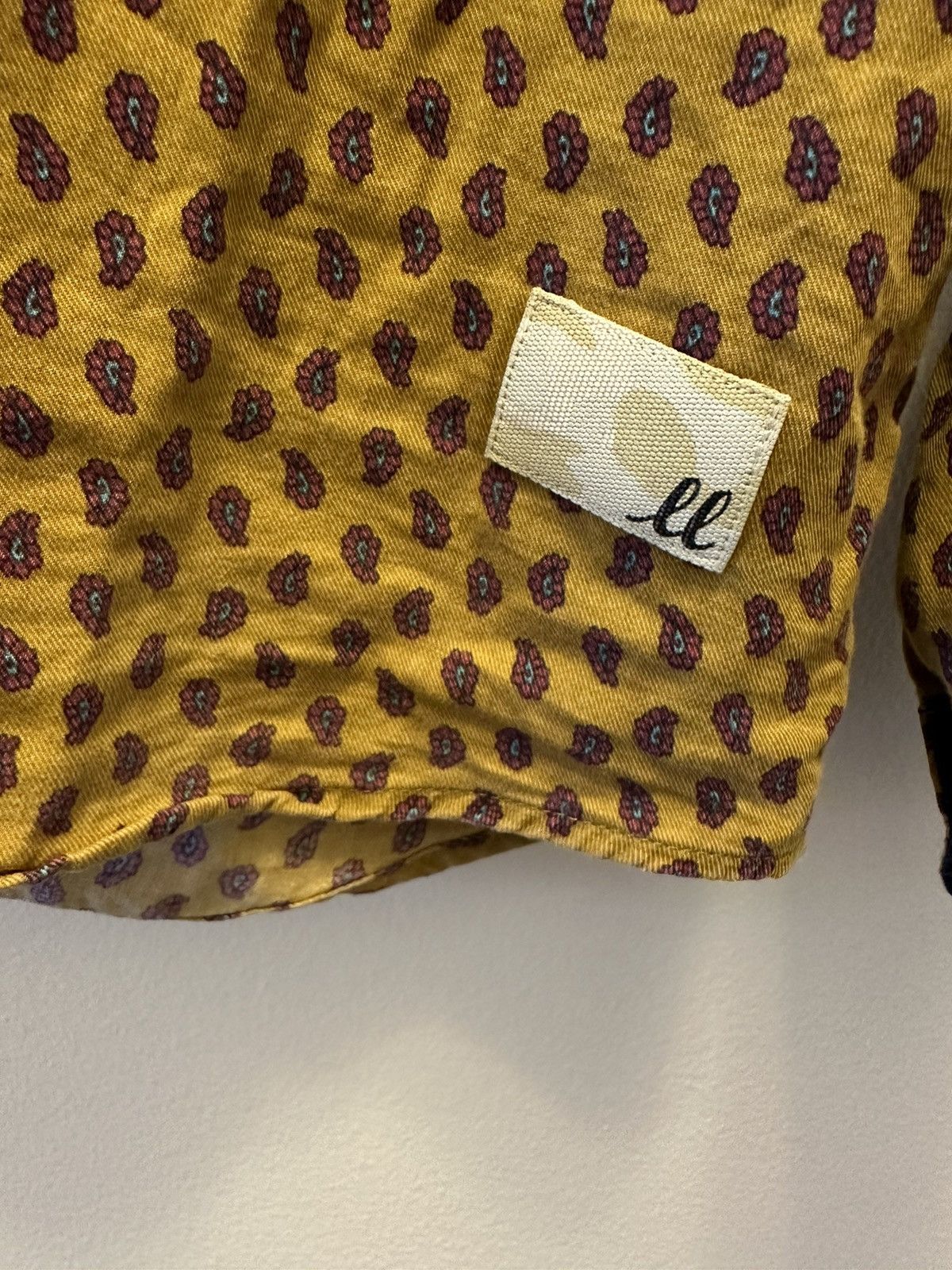 Libertine-Libertine 400$ Libertine Paisley print monogram shirt button up Size US M / EU 48-50 / 2 - 4 Thumbnail