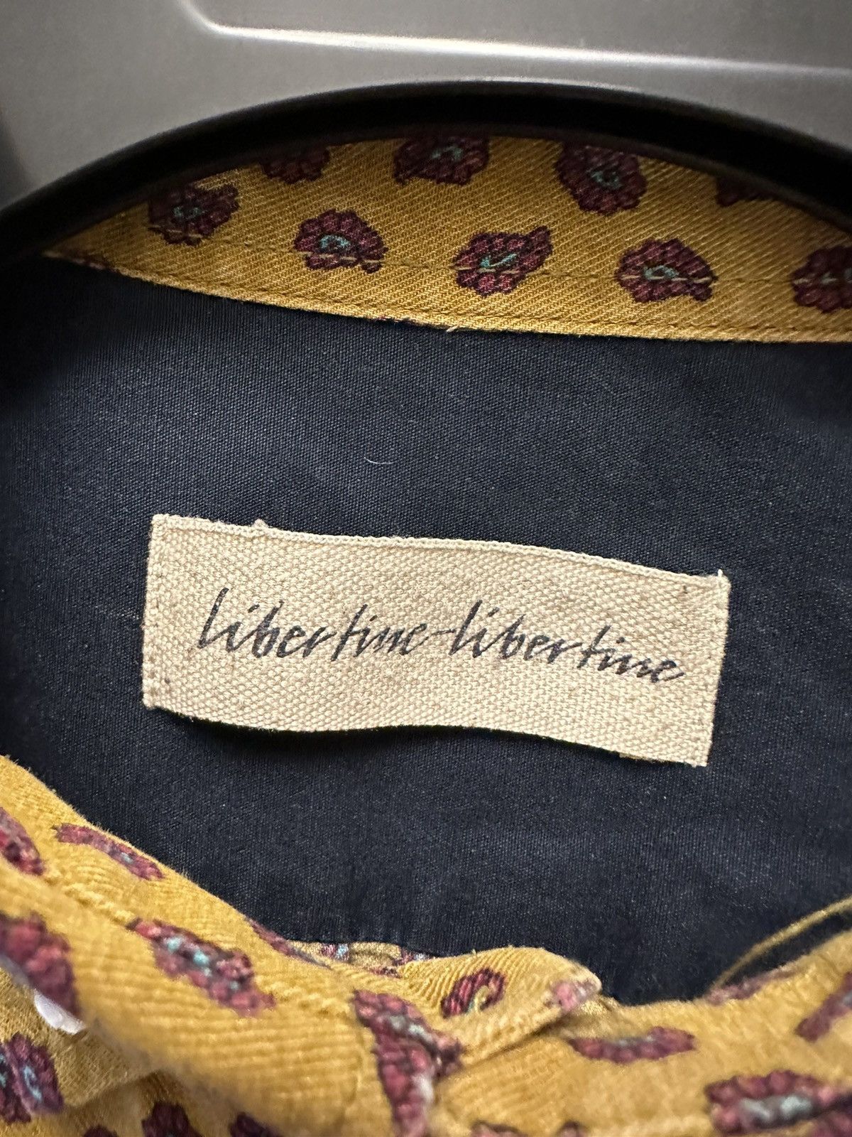 Libertine-Libertine 400$ Libertine Paisley print monogram shirt button up Size US M / EU 48-50 / 2 - 5 Thumbnail