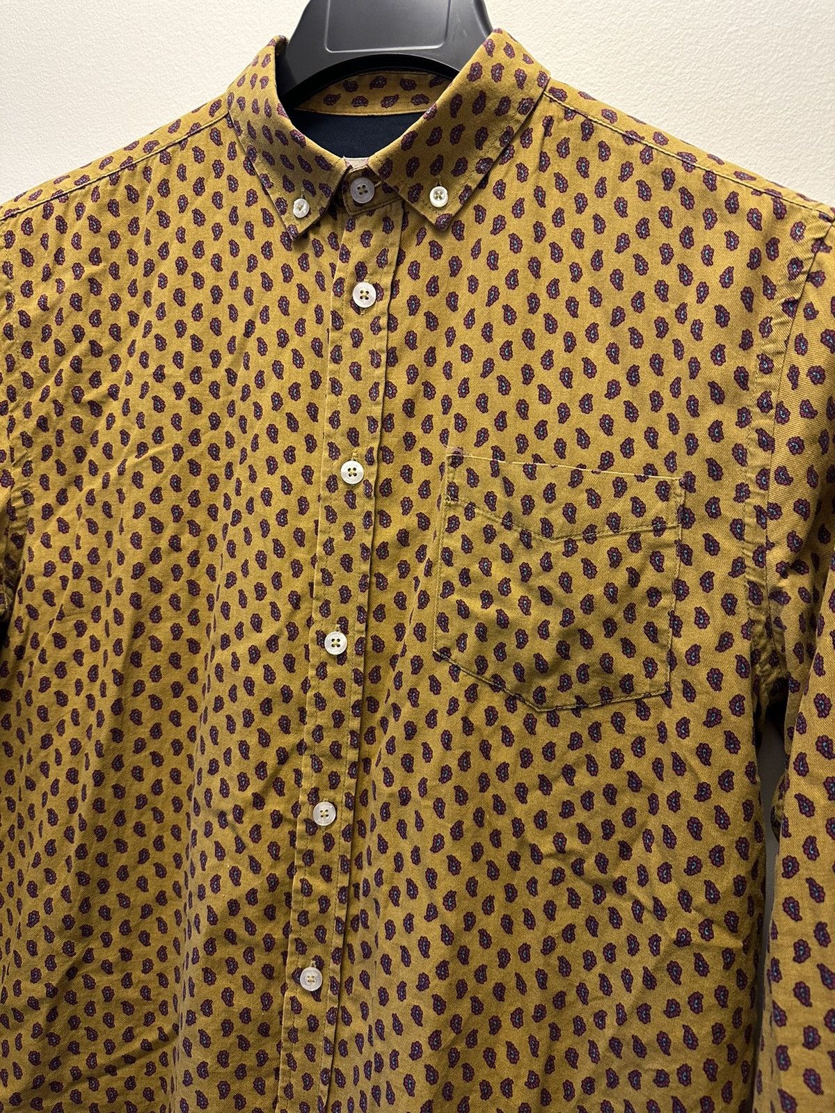 Libertine-Libertine 400$ Libertine Paisley print monogram shirt button up Size US M / EU 48-50 / 2 - 3 Thumbnail