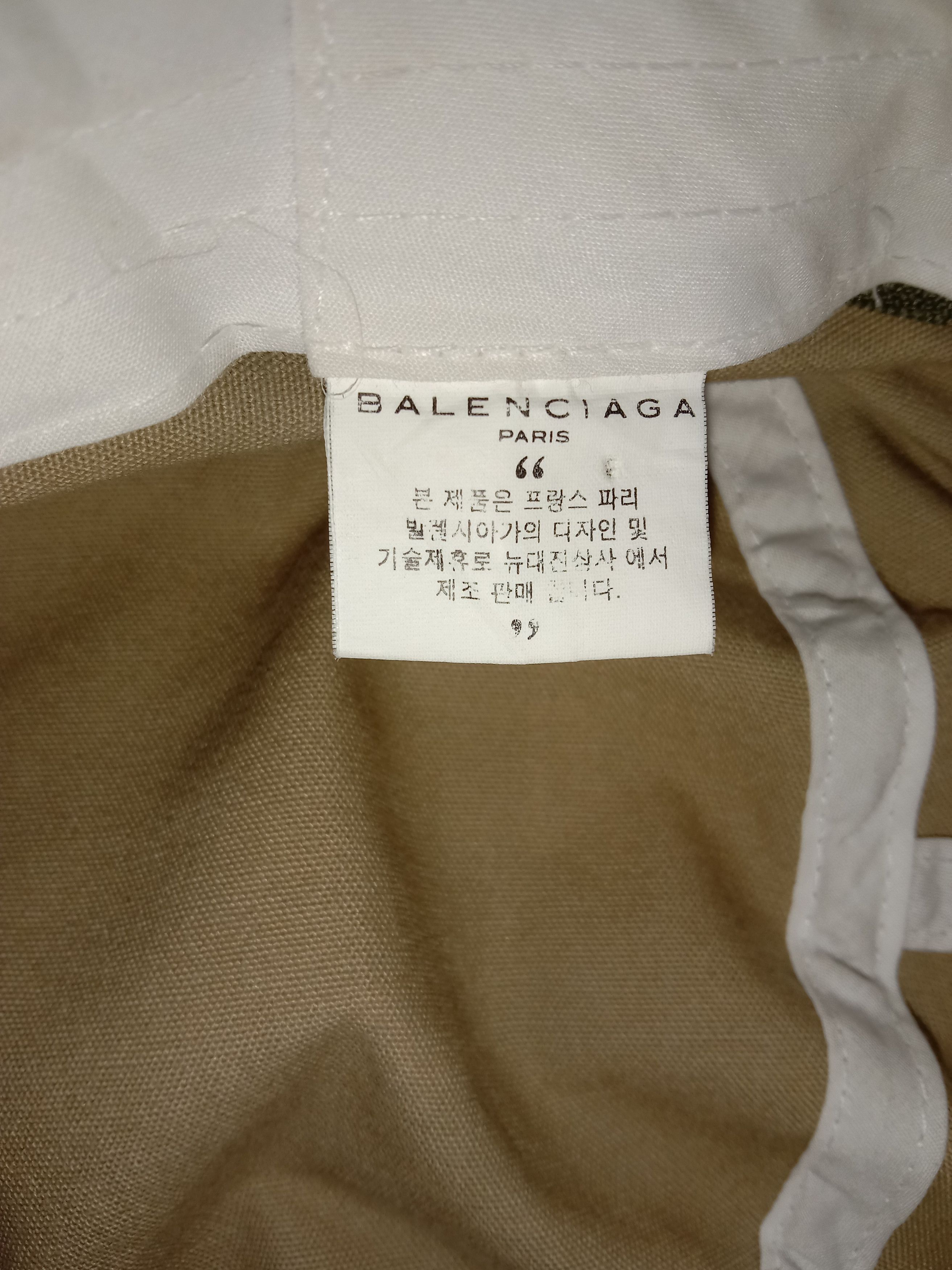Balenciaga × Vintage Vintage BALENCIAGA Bucket Hat Size ONE SIZE - 8 Thumbnail