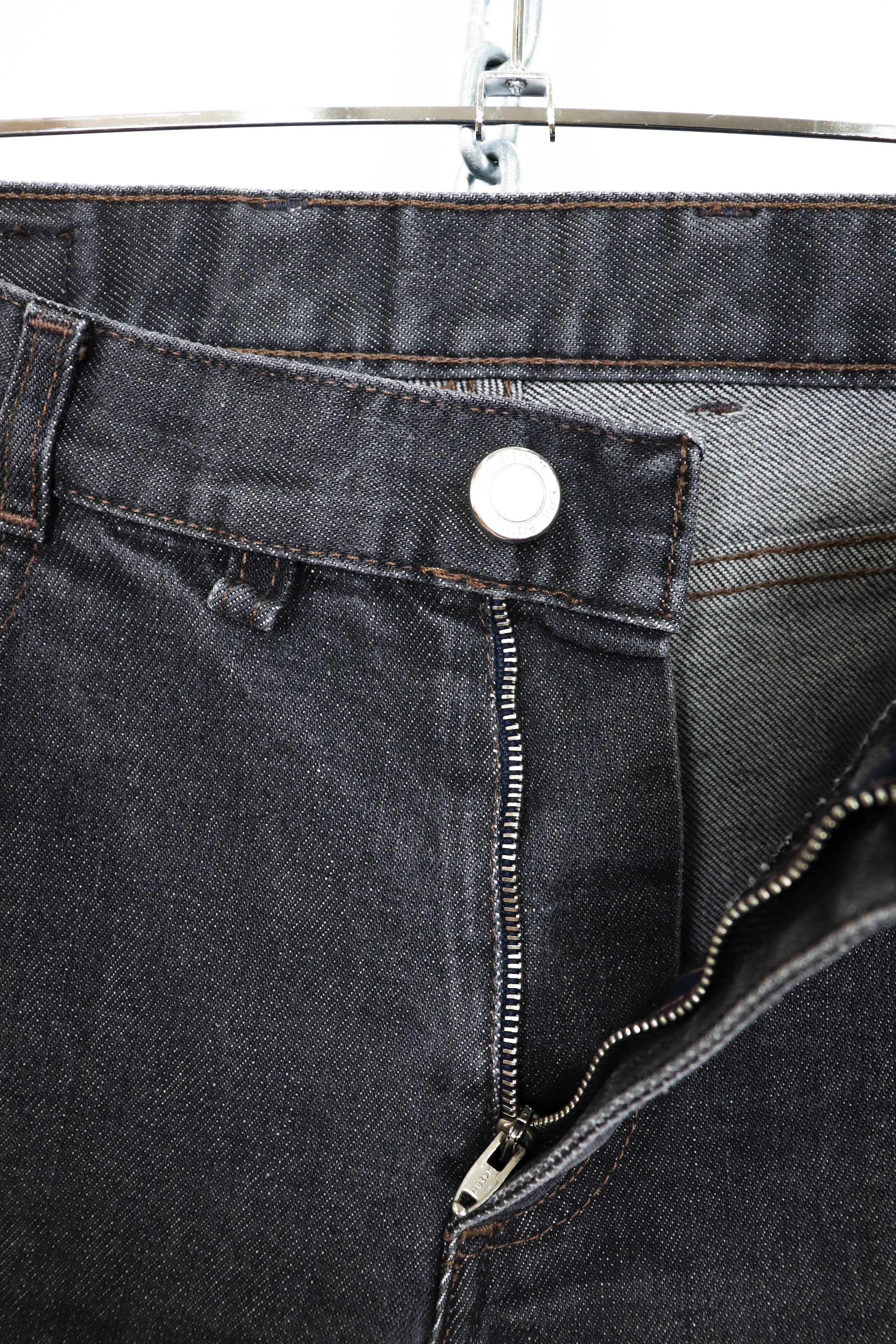Neil Barrett Neil Barrett 8841 Grey Cropped Denim Stretch Jeans Pants Size US 34 / EU 50 - 10 Thumbnail
