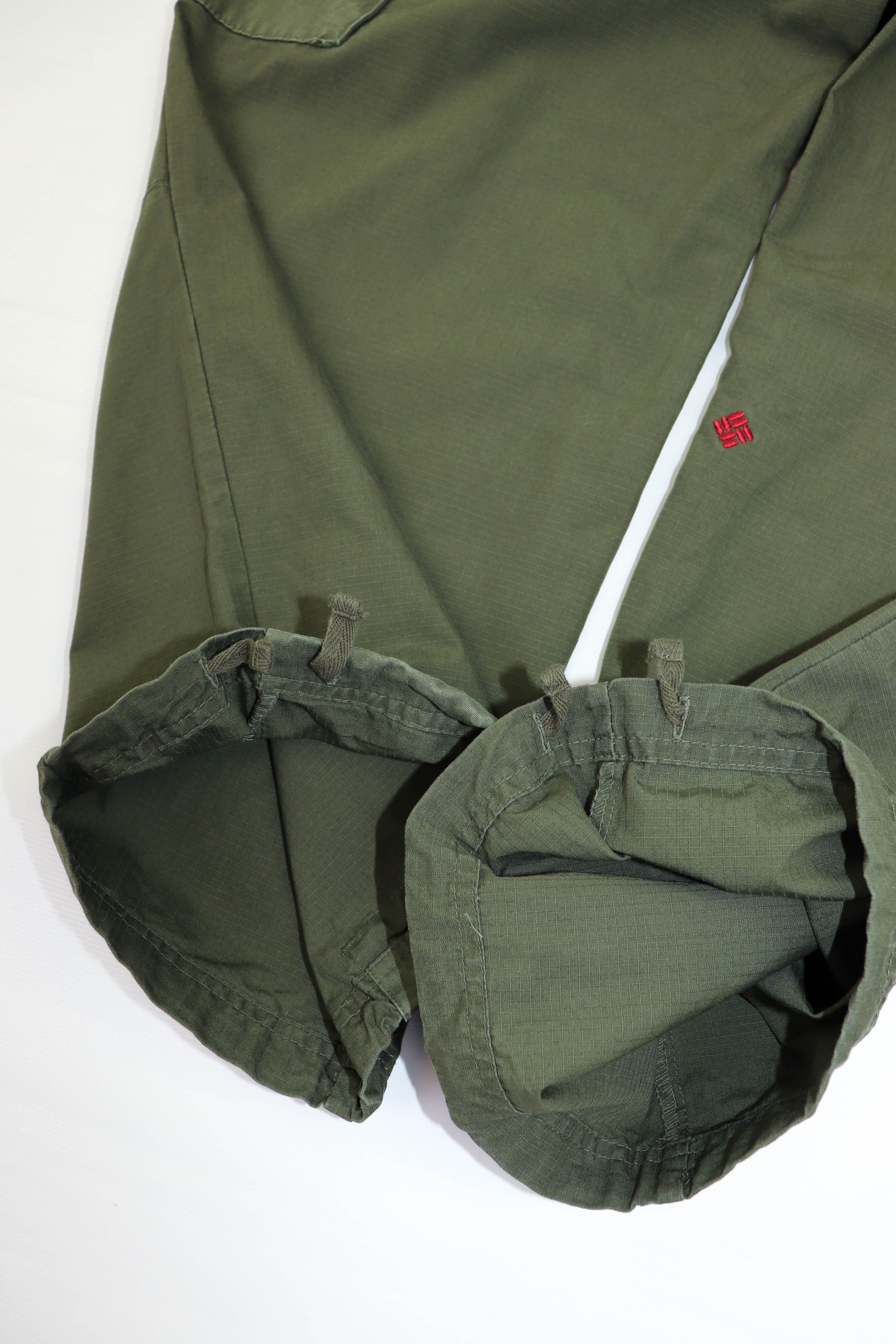 Columbia Vintage Columbia Khaki Green Utility Cargo Trousers Pants Size US 36 / EU 52 - 8 Thumbnail
