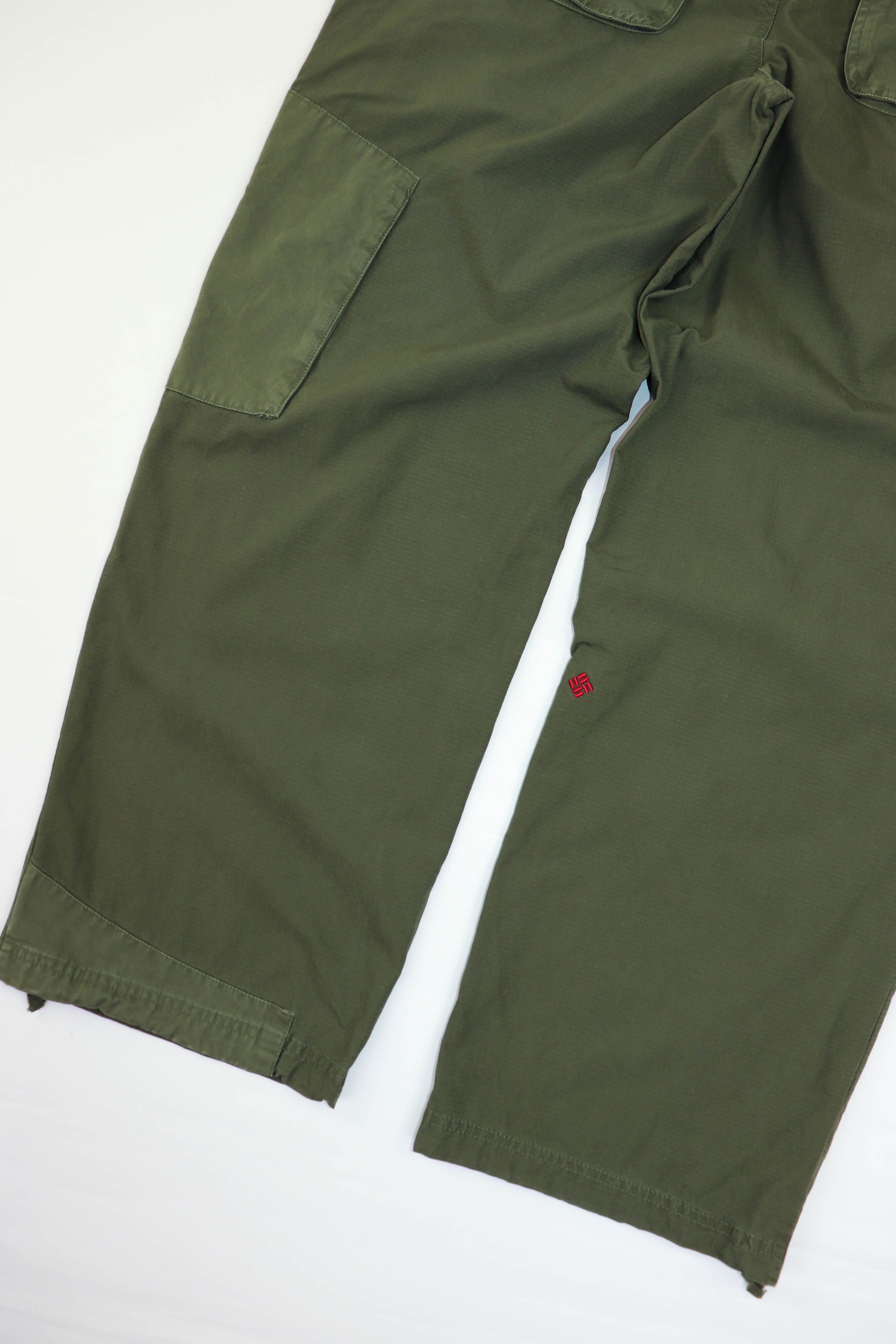 Columbia Vintage Columbia Khaki Green Utility Cargo Trousers Pants Size US 36 / EU 52 - 7 Thumbnail