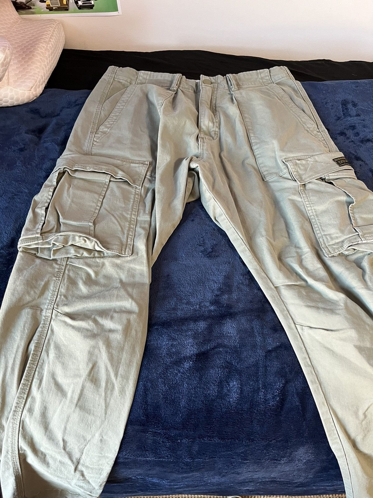 Zara Zara RELAXED FIT CARGO PANTS Grailed