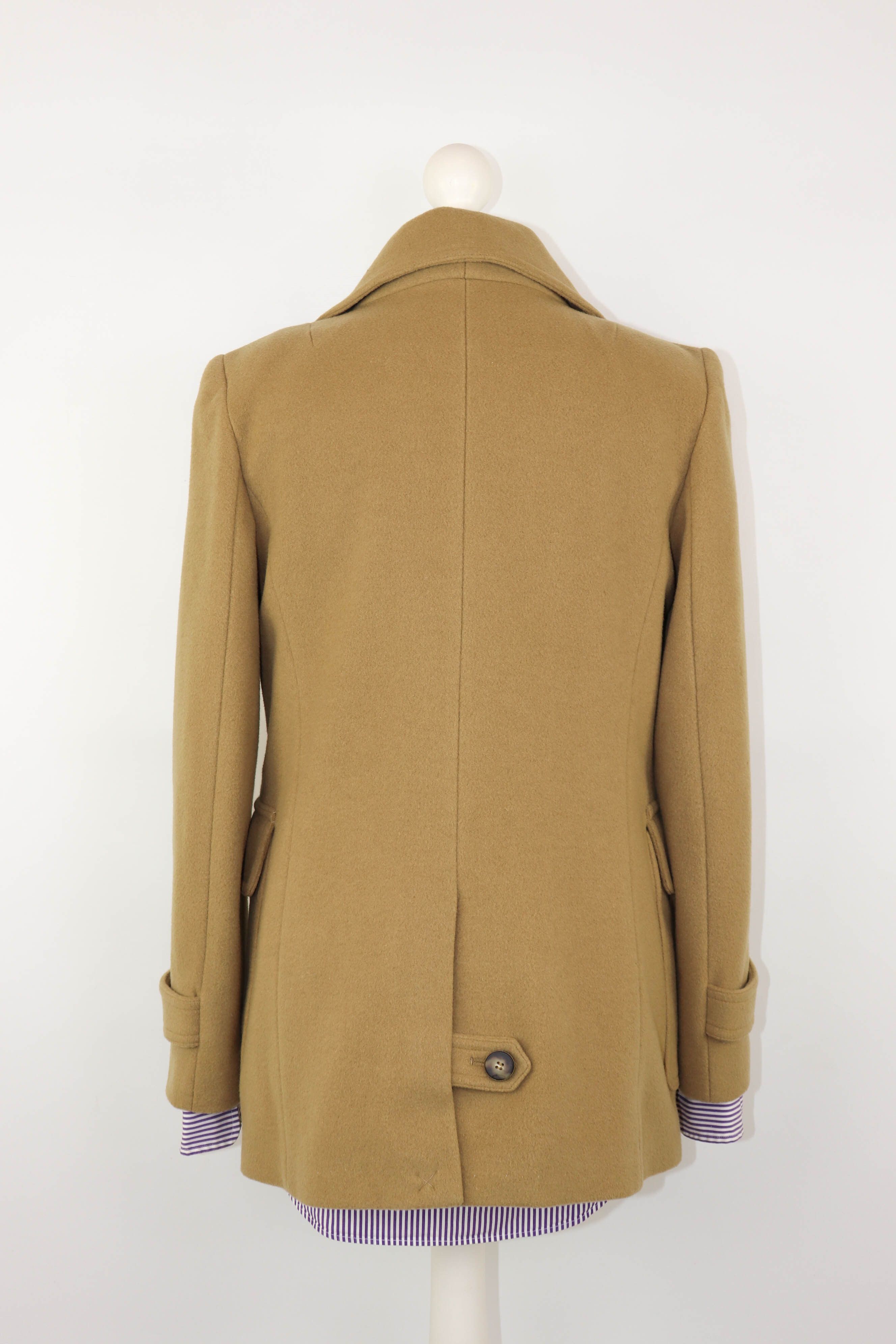 Sandro Women’s Sandro Wool Cashsmere Blend Desert Beige Wool Coat Size M / US 6-8 / IT 42-44 - 5 Thumbnail