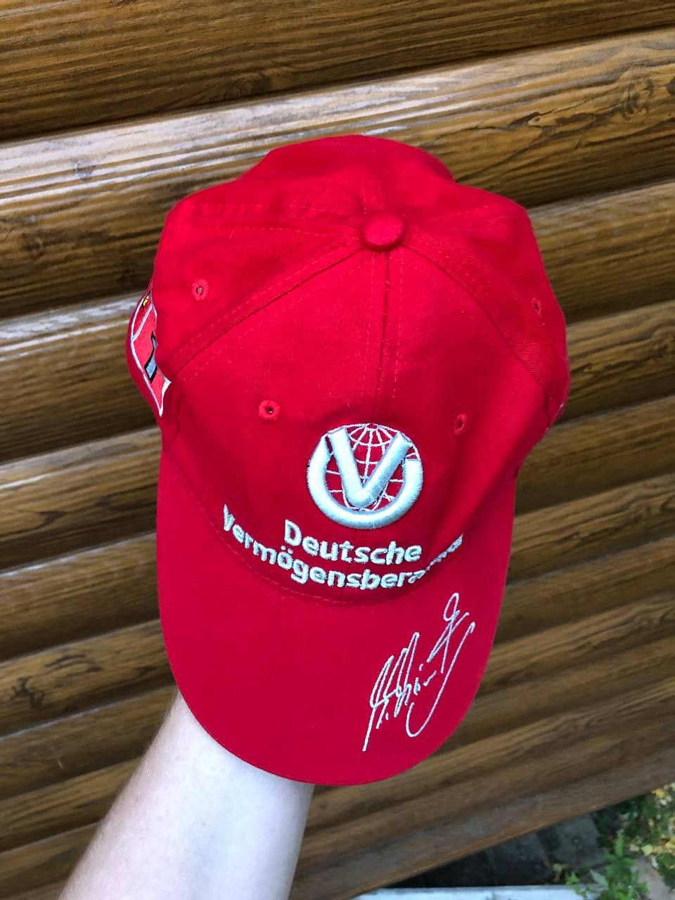 Ferrari Vintage Ferrari Michael Schumacher Cap Racing-Formula 1 Size ONE SIZE - 2 Thumbnail