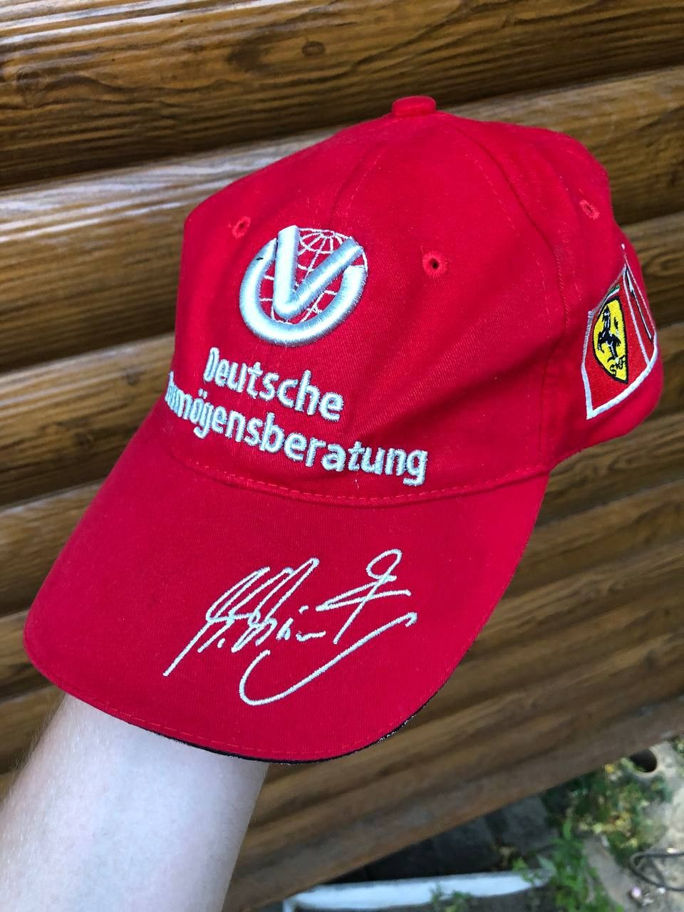 Ferrari Vintage Ferrari Michael Schumacher Cap Racing-Formula 1 Size ONE SIZE - 3 Thumbnail