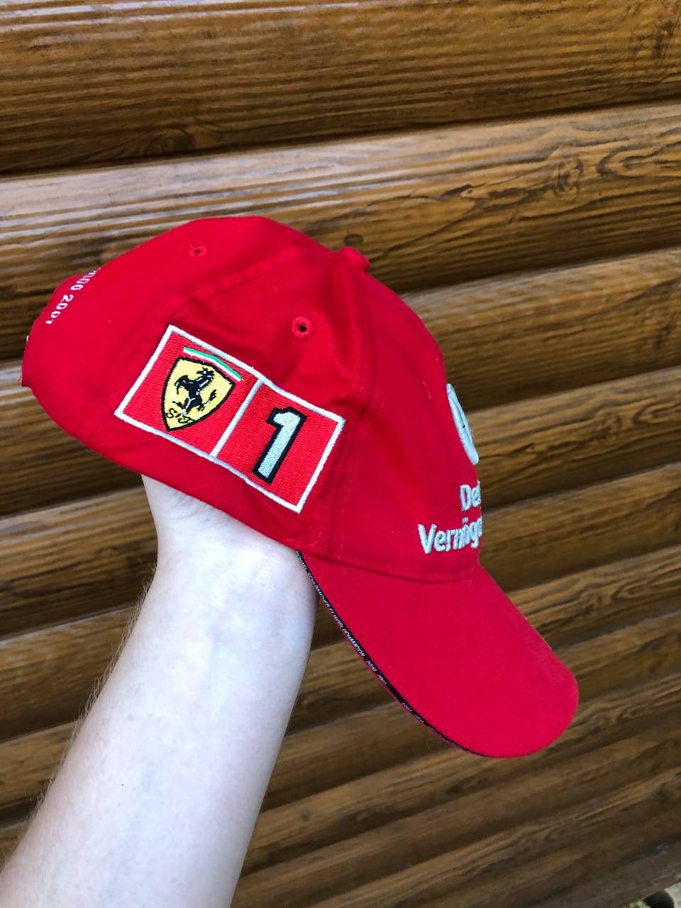 Ferrari Vintage Ferrari Michael Schumacher Cap Racing-Formula 1 Size ONE SIZE - 4 Thumbnail