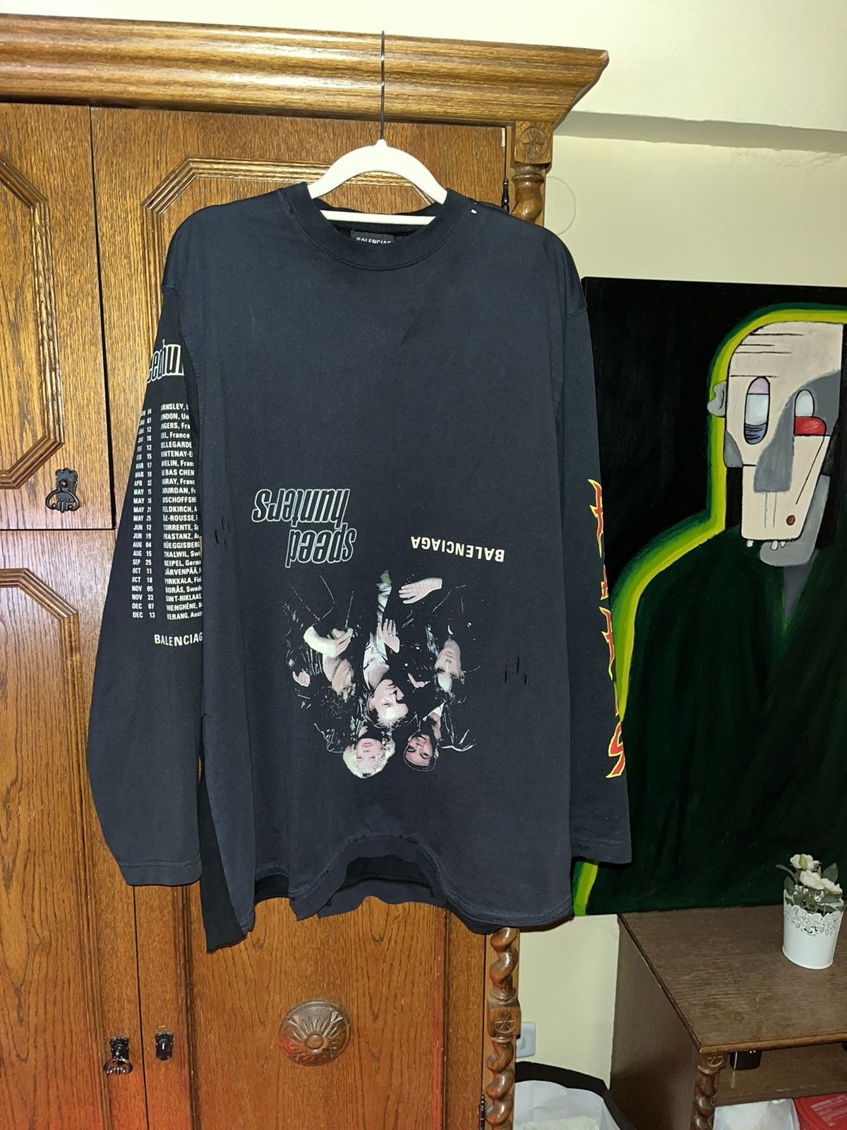 Balenciaga Balenciaga Speed Hunters Upside Down Long Sleeve | Grailed