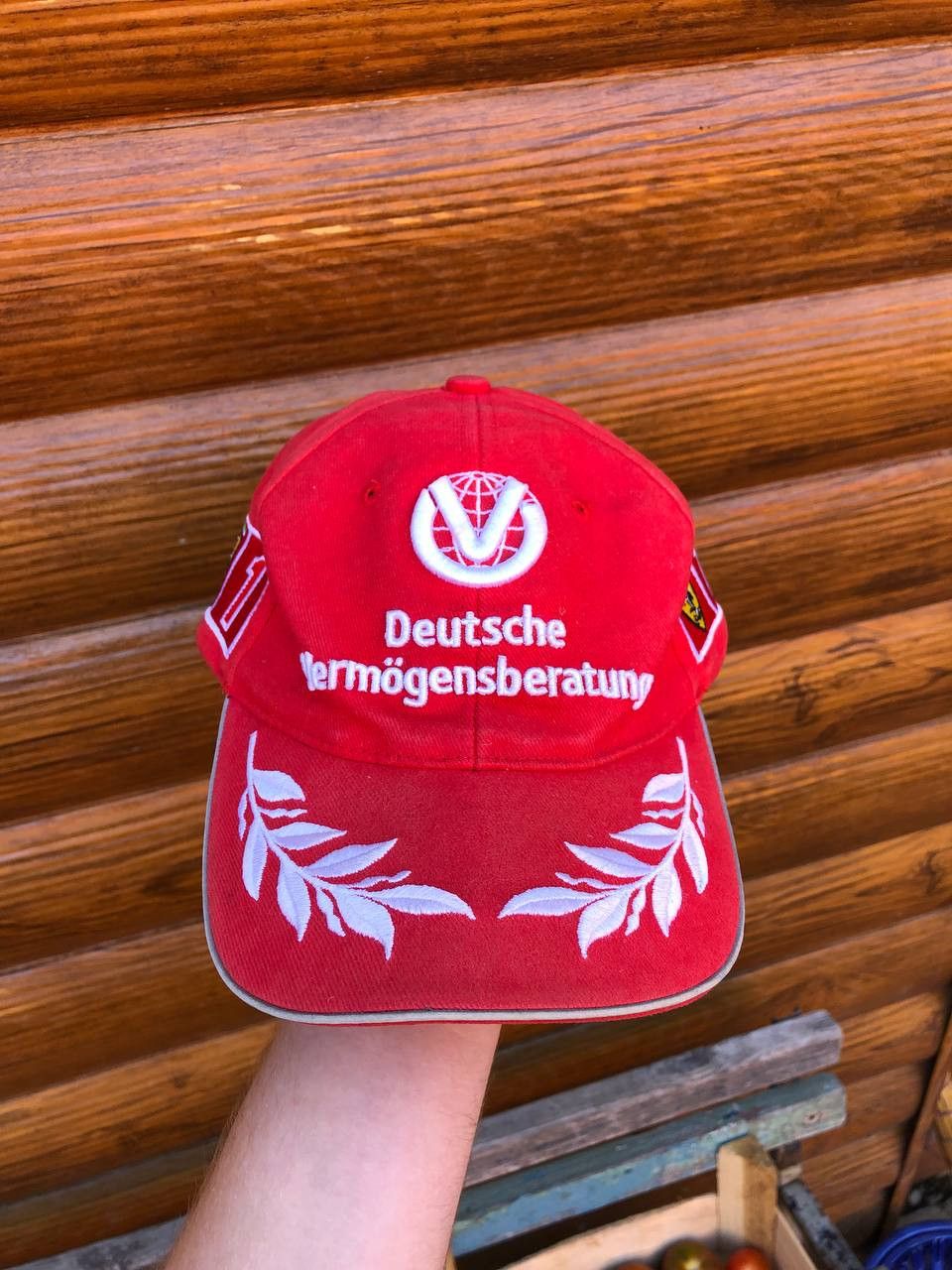 Marlboro Vintage 90s Michael Schumacher Ferrari Cap Size ONE SIZE - 1 Thumbnail