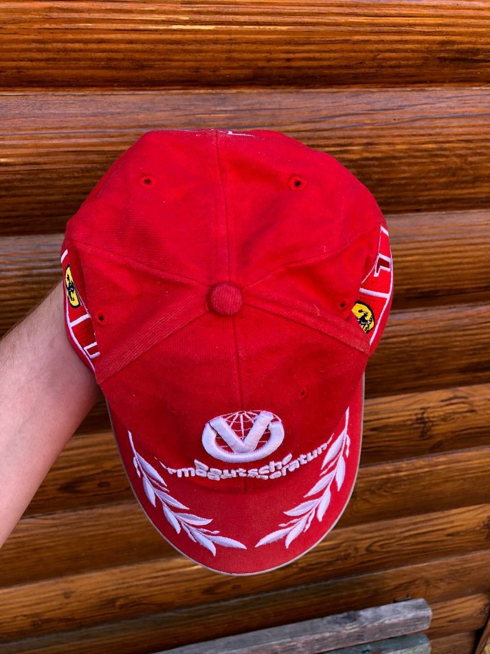 Marlboro Vintage 90s Michael Schumacher Ferrari Cap Size ONE SIZE - 5 Thumbnail