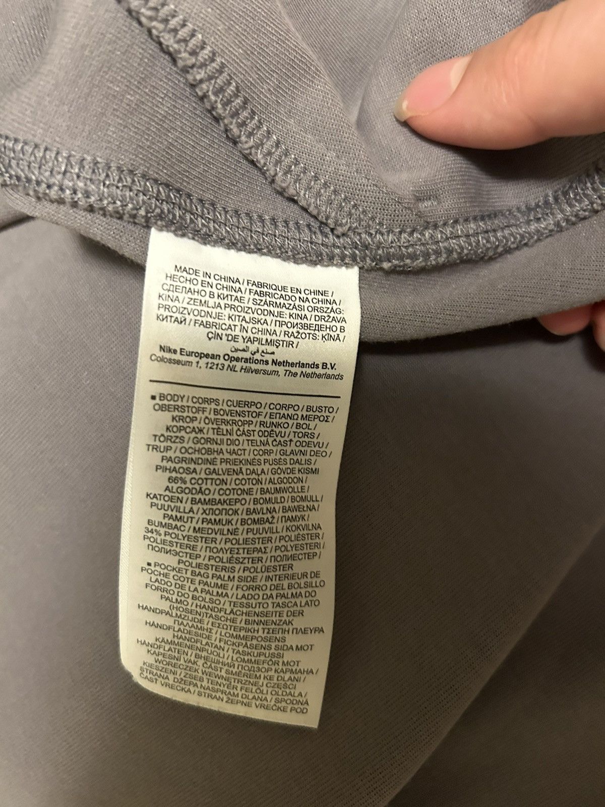 Nike Nike Tech Fleece Gunsmoke Grey Old season rare Size US M / EU 48-50 / 2 - 7 Thumbnail