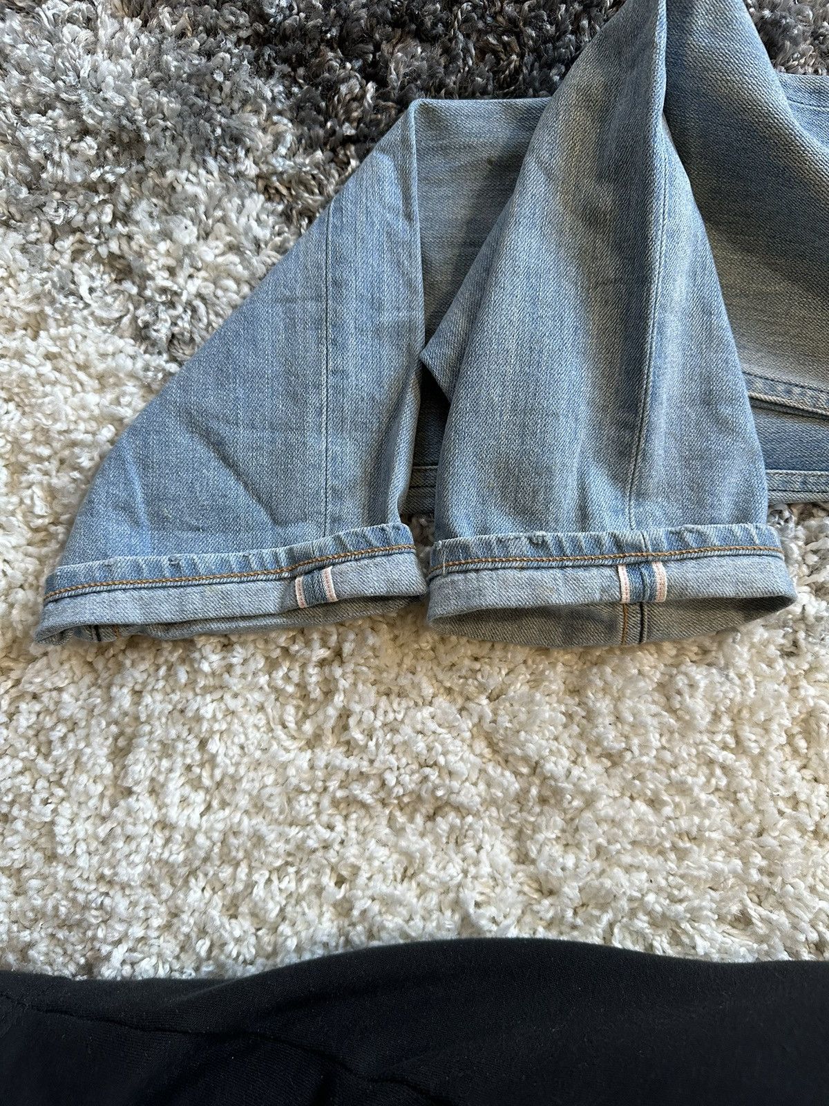 Rag & Bone Selvedge Stone Washed, Distressed Denim Size US 31 - 6 Thumbnail