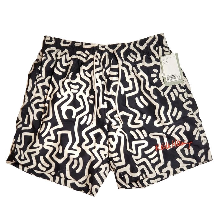 H&M H&M Keith Haring Mens Swim Shorts Trunks Grailed