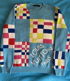 Louis Vuitton Men's Large Virgil Abloh Black Upsidedown Label Sweater –  Bagriculture
