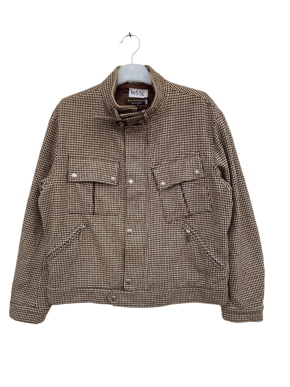Mackintosh Mackintosh Houndstooth Army Style Jacket Size US M / EU 48-50 / 2 - 1 Preview