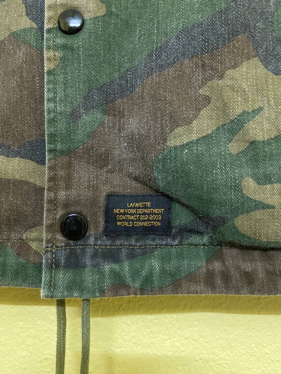 Lafayette 148 Vintage Lafayette New York Spell Out Camouflage Coach Jacket Size US M / EU 48-50 / 2 - 3 Thumbnail