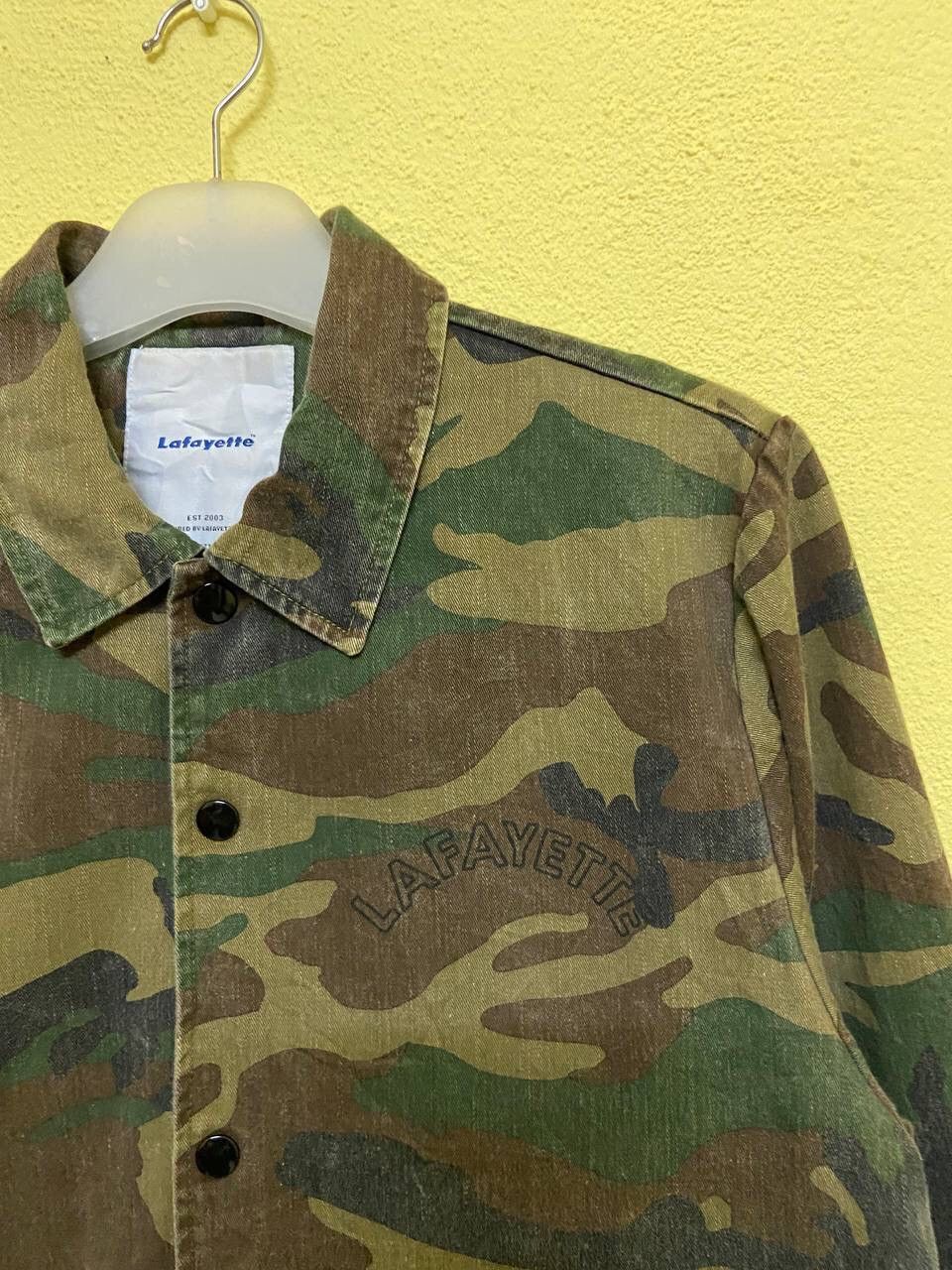 Lafayette 148 Vintage Lafayette New York Spell Out Camouflage Coach Jacket Size US M / EU 48-50 / 2 - 4 Thumbnail