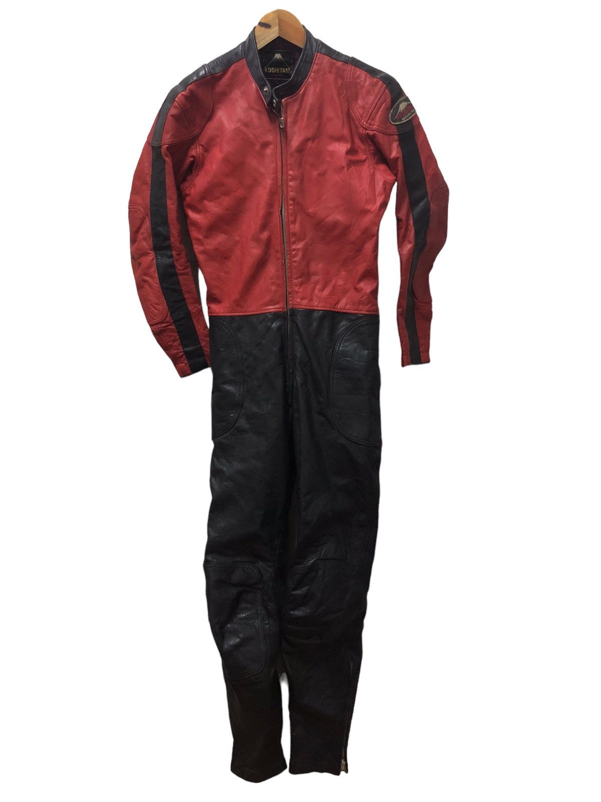 Gear for Sports × Japanese Brand Vintage kushitani hamamatsu leather racing suit Size US 31 - 2 Thumbnail
