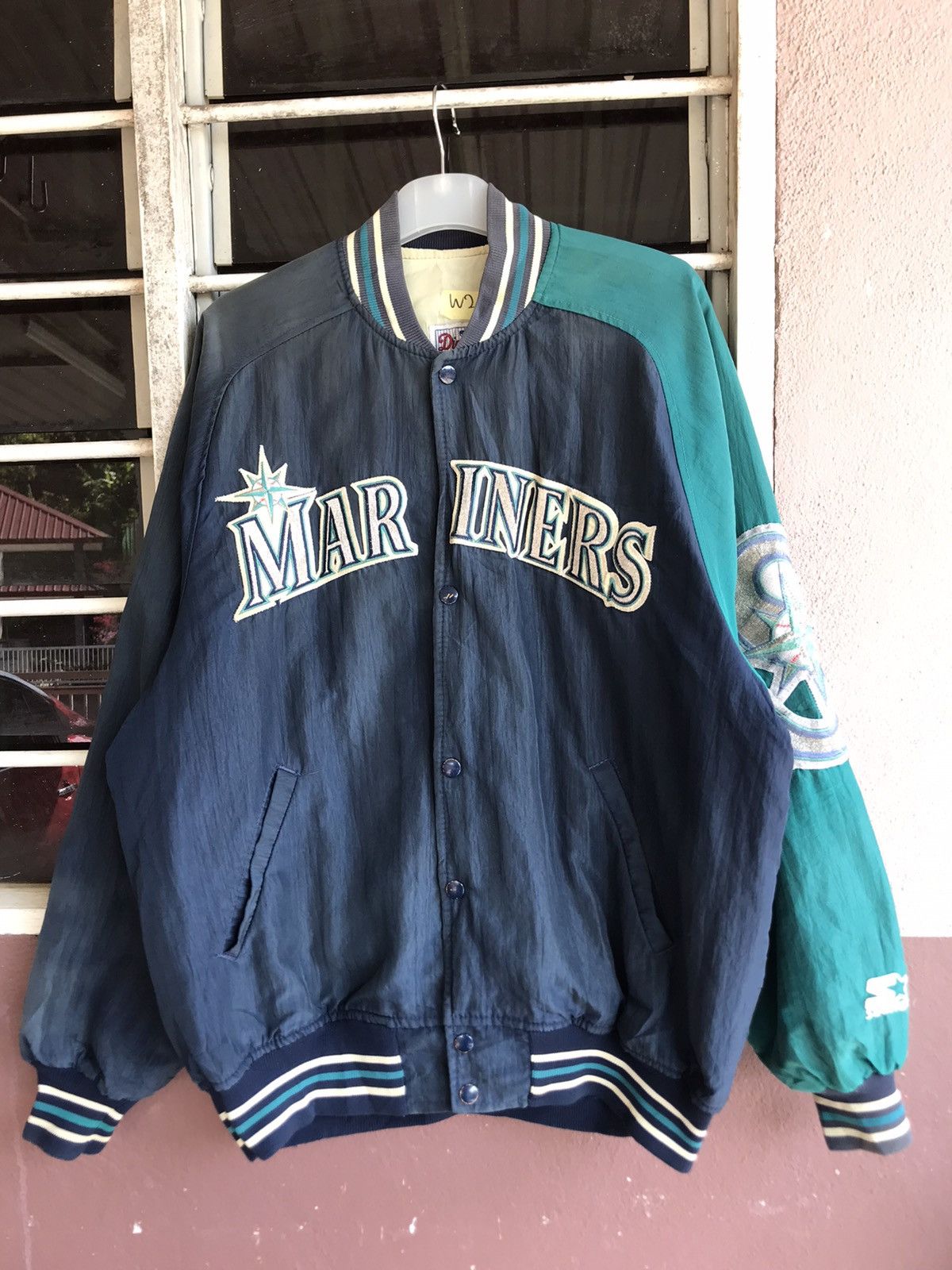 MLB Vintage Mariners Diamonds Collection Sun Faded Thrashed Size US L / EU 52-54 / 3 - 1 Thumbnail